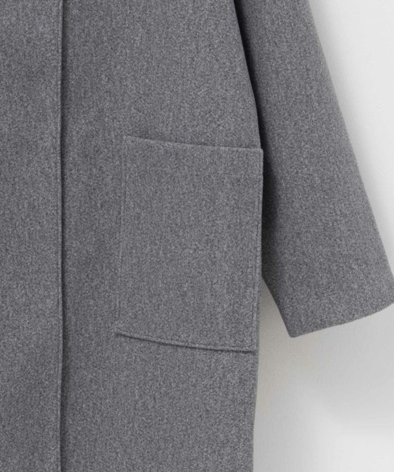 nAvy フードロングコート レディース商品画像-28