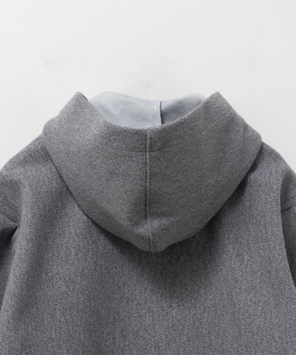 NAVY フードロングコート レディース