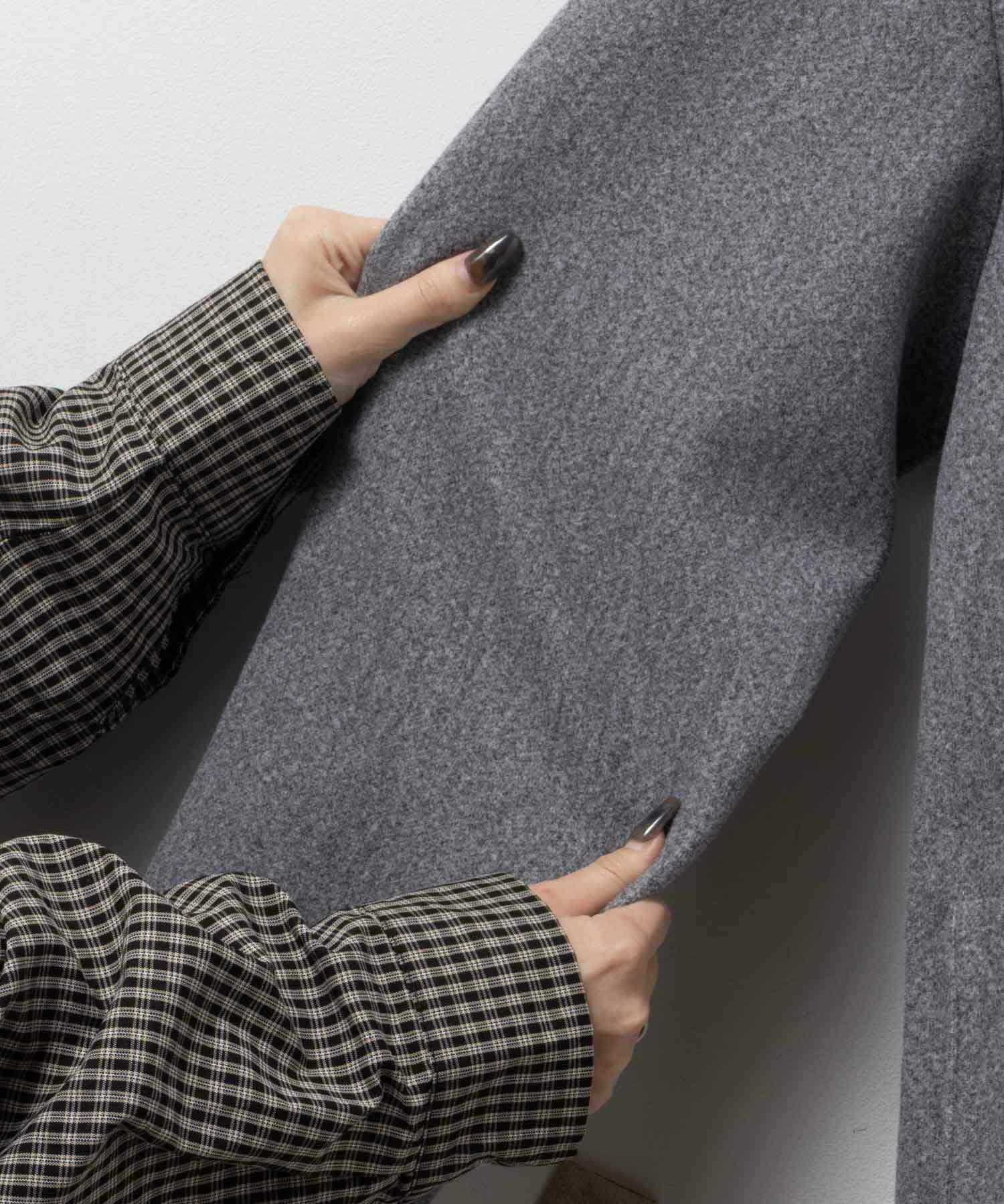 [最終さらに50%OFF]nAvy フードロングコート レディース商品画像-30