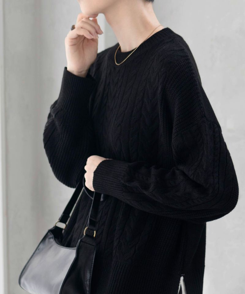 nAvy  フェイクレイヤードプルオーバー レディース商品画像-8