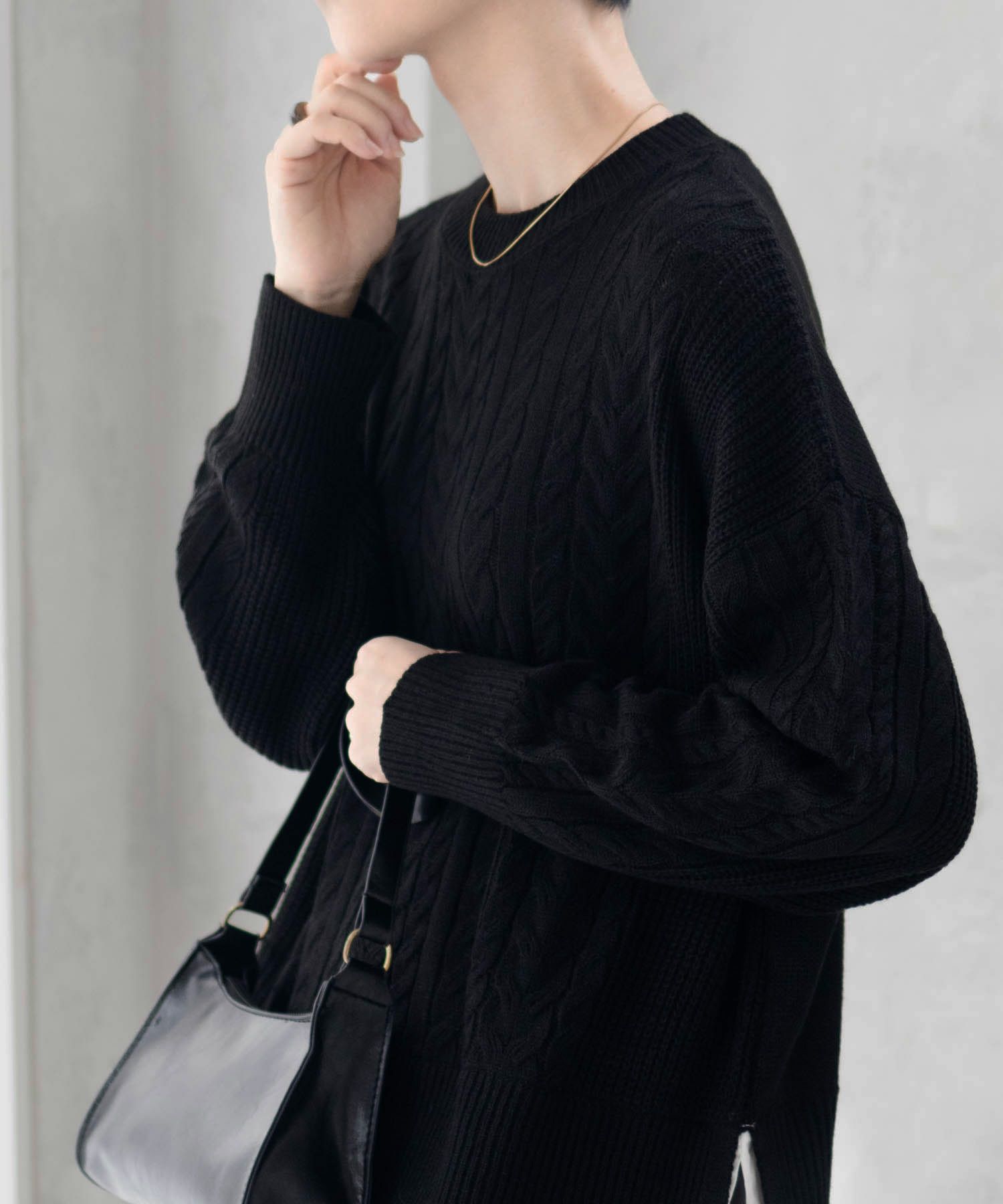 [さらに50%OFF]nAvy  フェイクレイヤードプルオーバー レディース商品画像-8