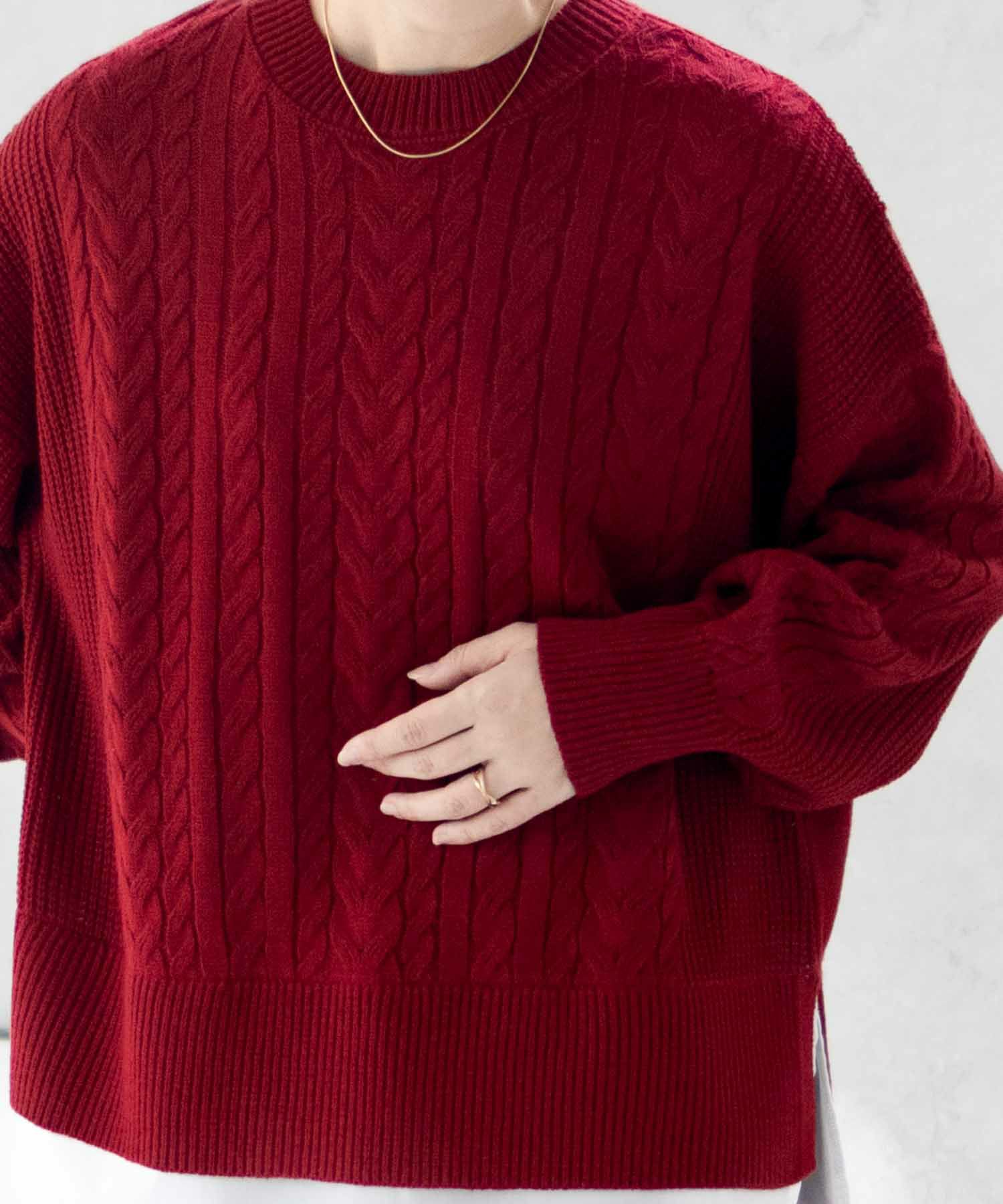 nAvy  フェイクレイヤードプルオーバー レディース商品画像-10