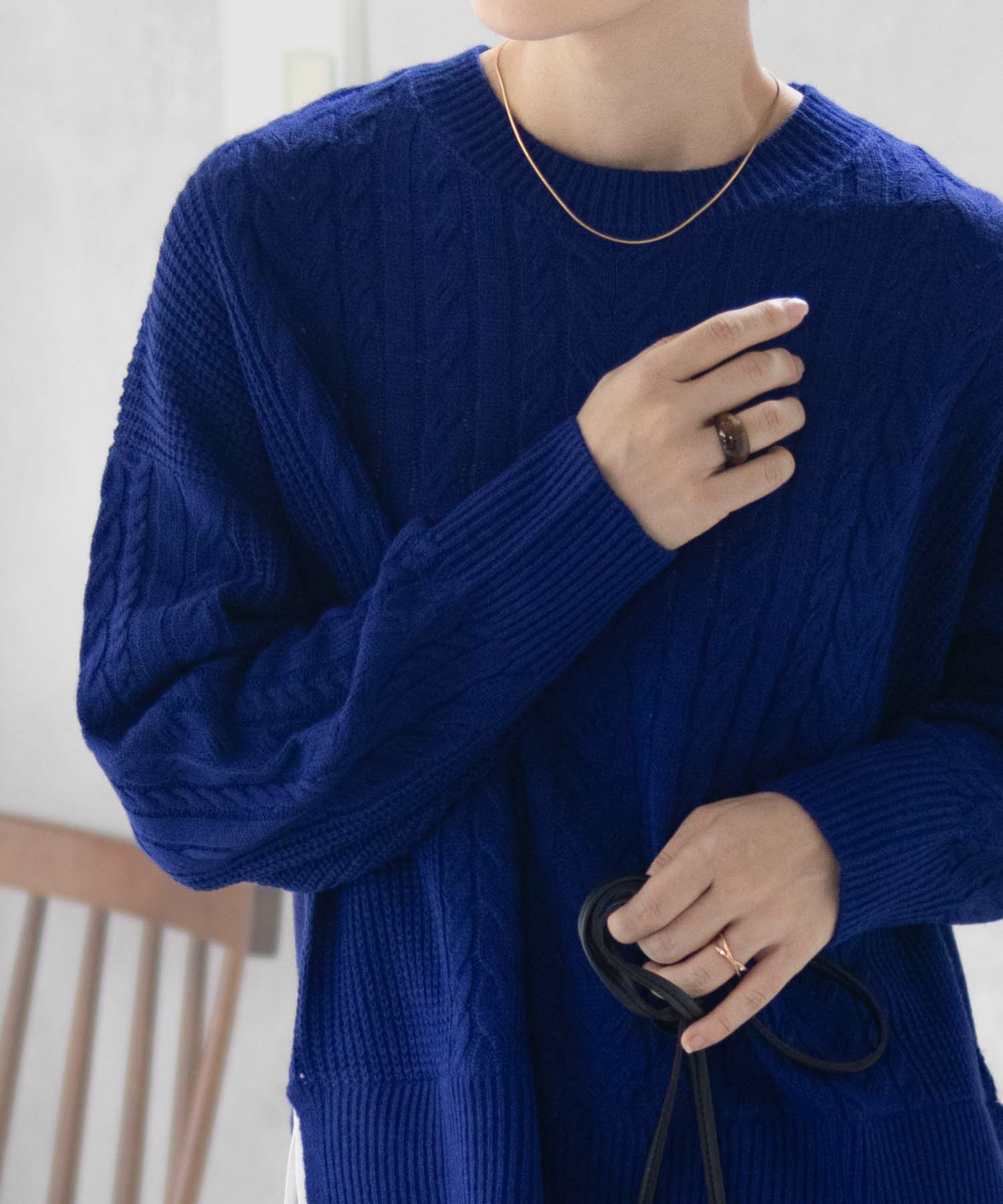 [さらに50%OFF]nAvy  フェイクレイヤードプルオーバー レディース商品画像-12