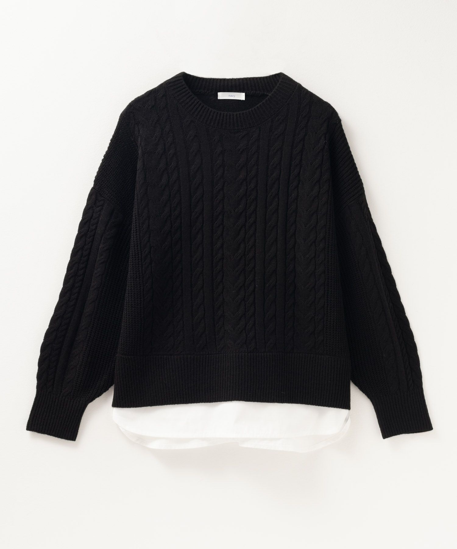 [さらに50%OFF]nAvy  フェイクレイヤードプルオーバー レディース商品画像-26