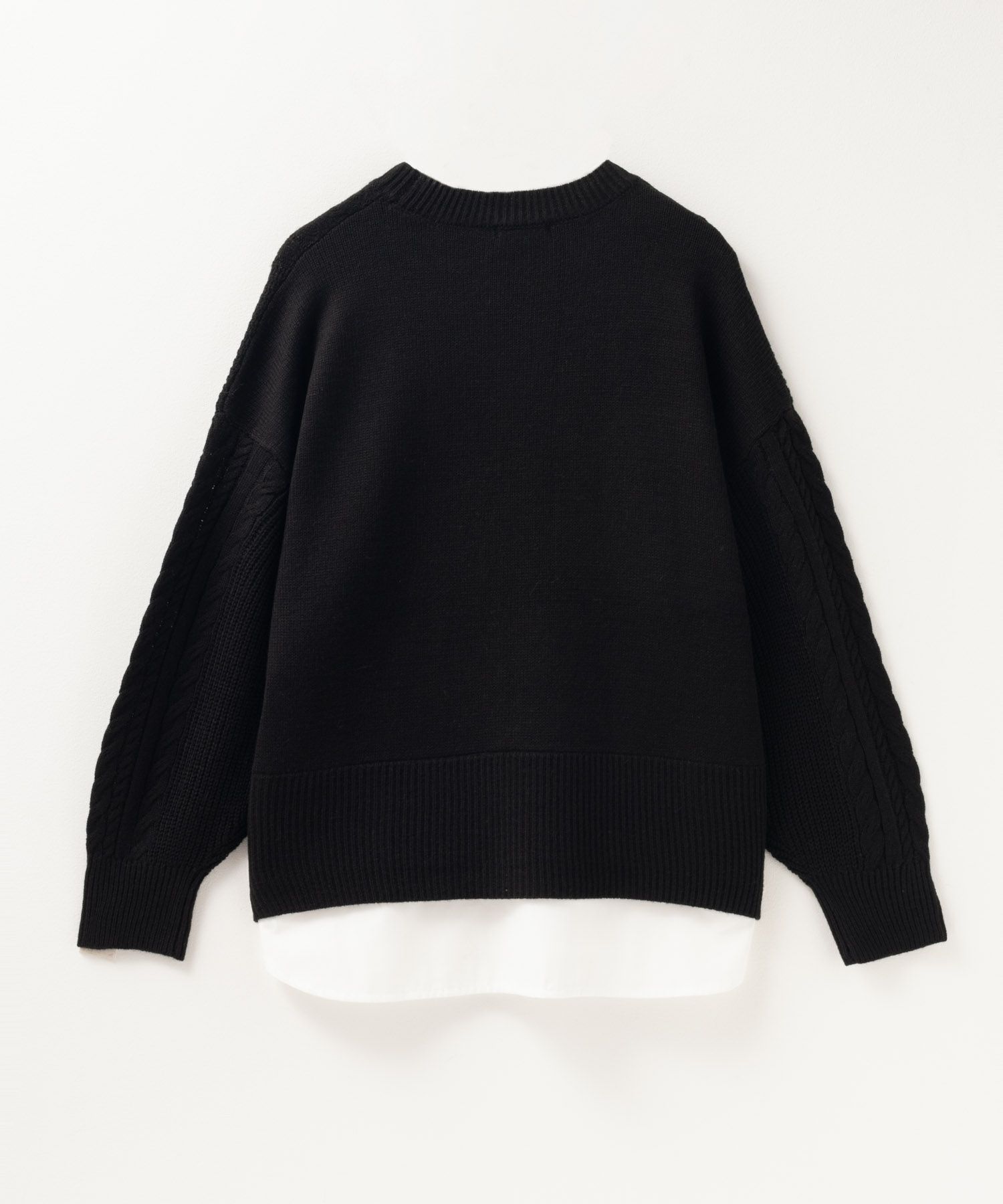 nAvy  フェイクレイヤードプルオーバー レディース商品画像-27