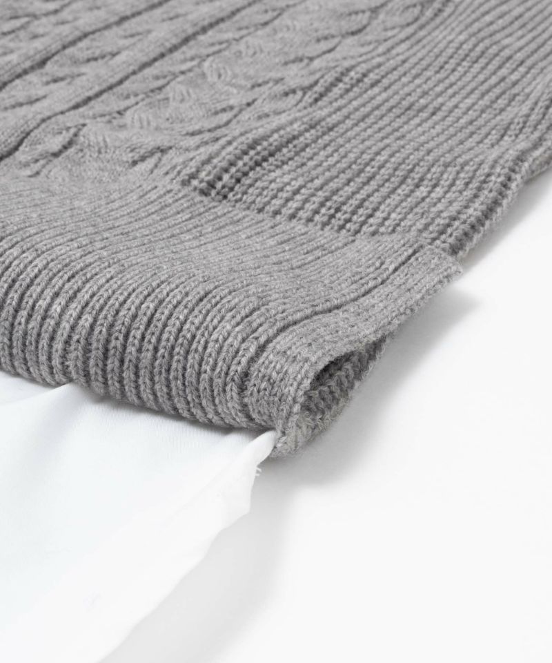 nAvy  フェイクレイヤードプルオーバー レディース商品画像-32