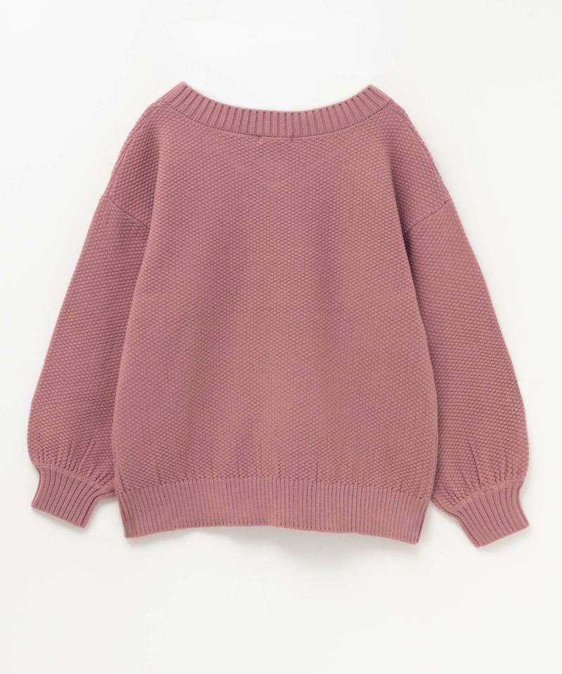 nAvy 鹿の子Vネックプルオーバーニット レディース商品画像-36