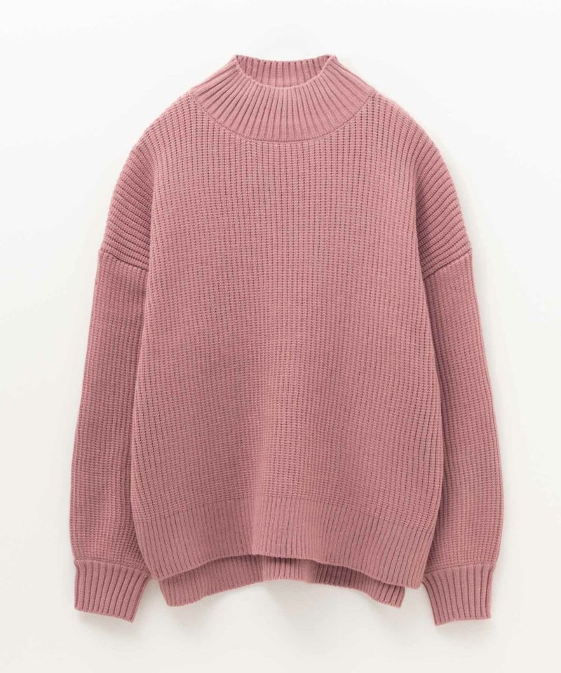 nAvy 畦モックネックプルオーバーニット レディース商品画像-31