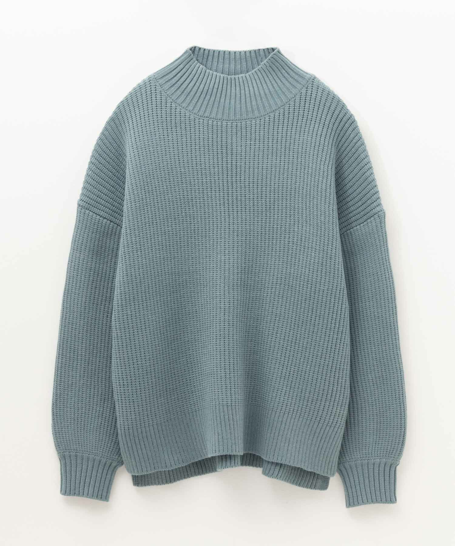 nAvy 畦モックネックプルオーバーニット レディース商品画像-33