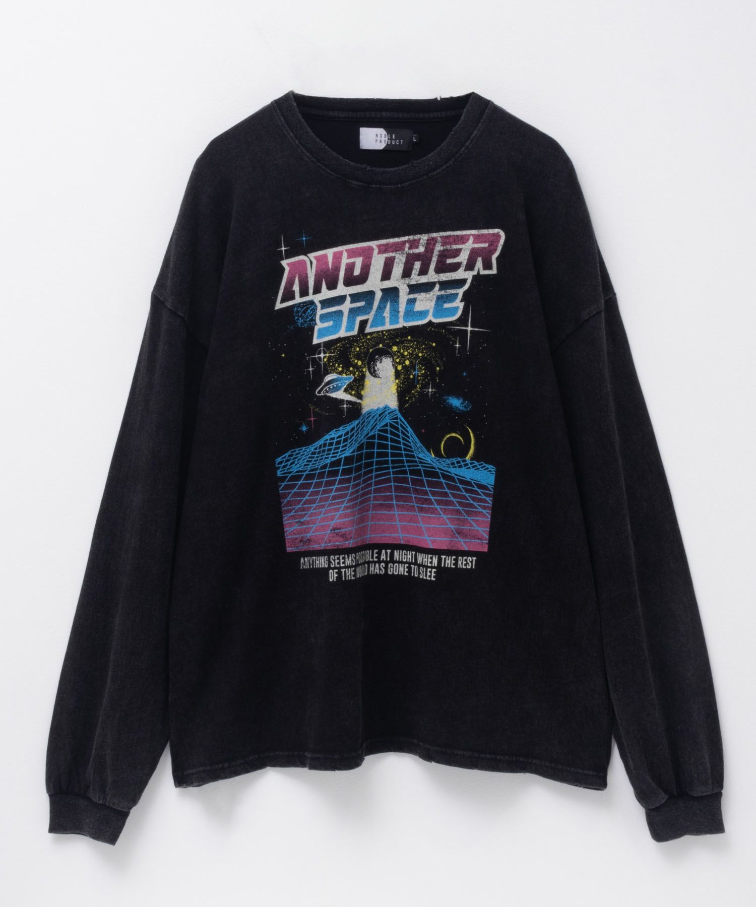 [期間限定価格]NOBLE PRODUCT  スノー加工ムービーTシャツ メンズ商品サムネイル-1