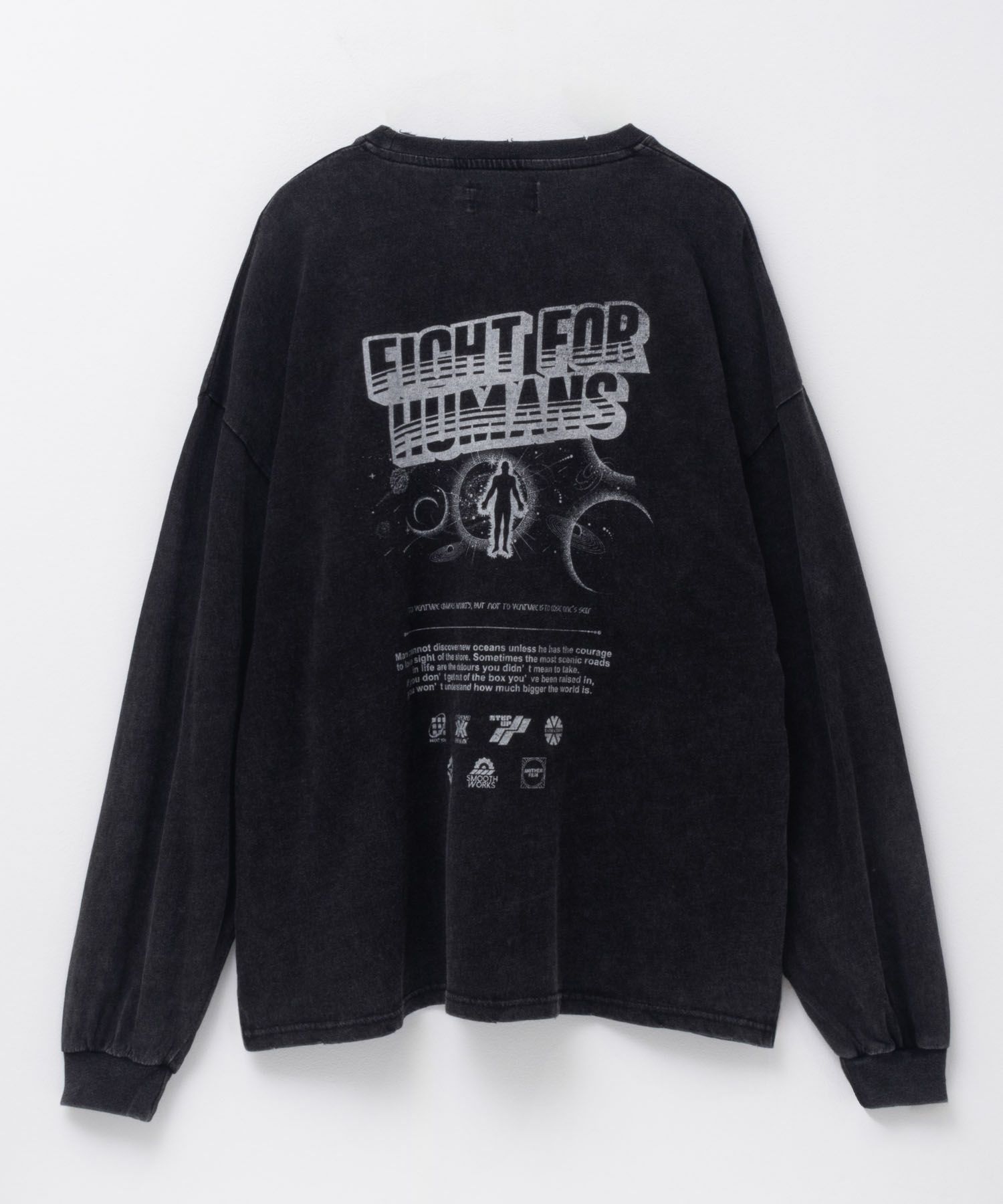 NOBLE PRODUCT スノー加工ムービーTシャツ メンズ