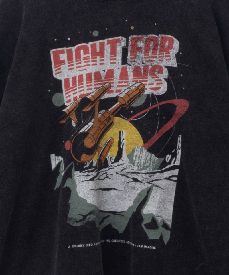 [期間限定価格]NOBLE PRODUCT  スノー加工ムービーTシャツ メンズ商品画像-7