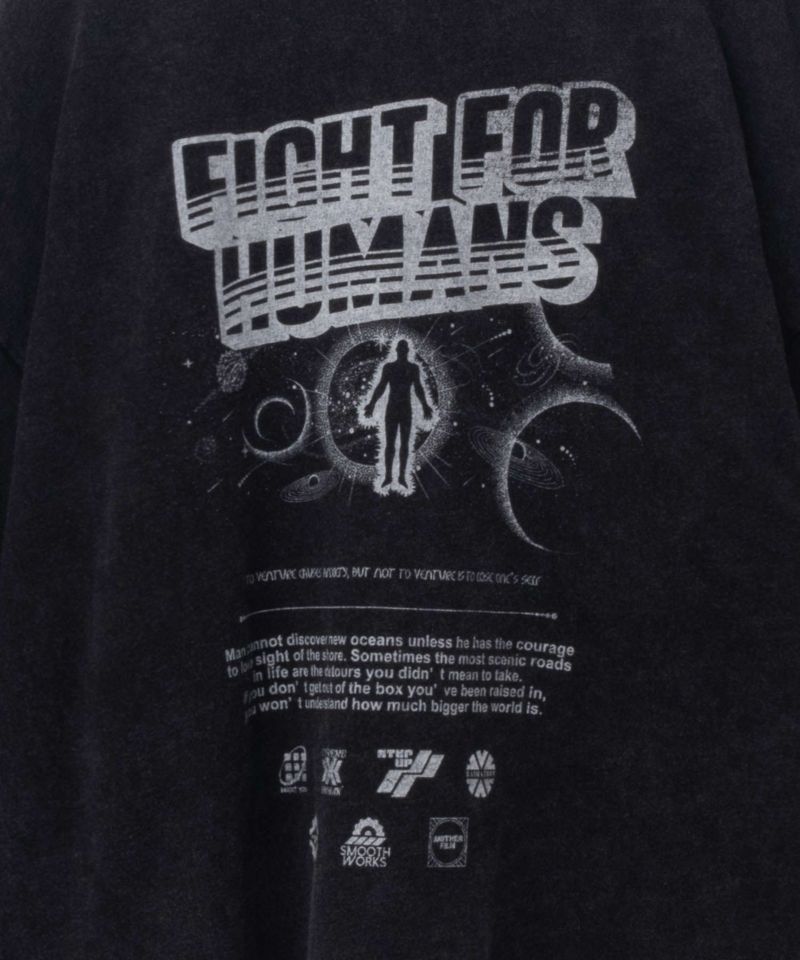 NOBLE PRODUCT  スノー加工ムービーTシャツ メンズ商品画像-8