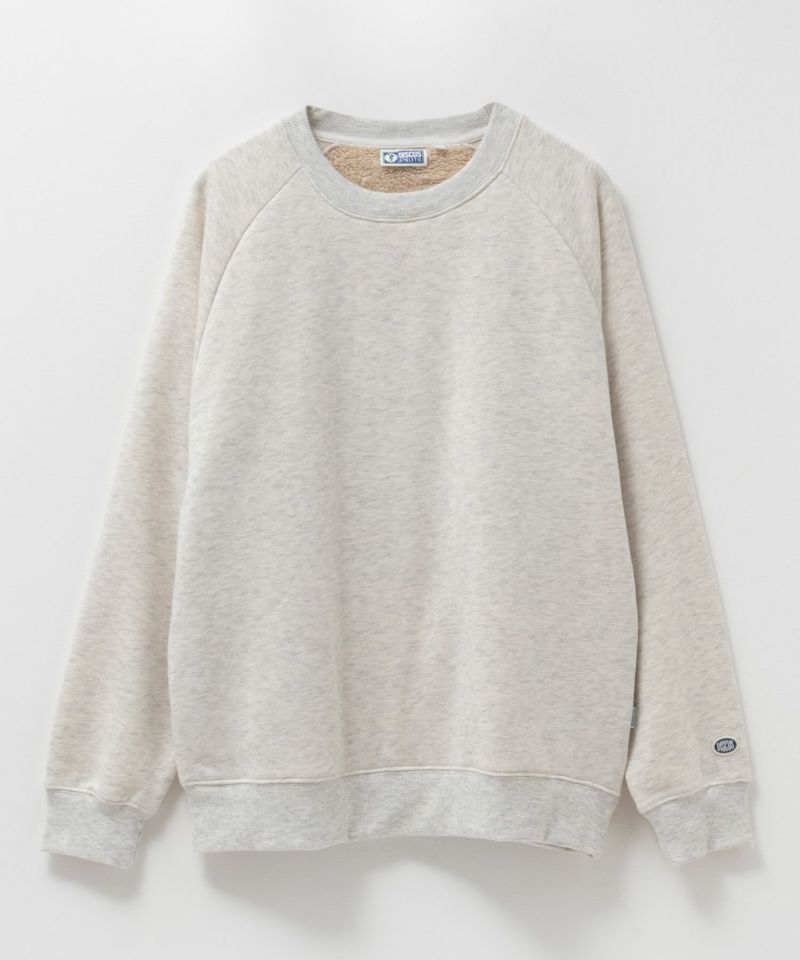 DISCUS  裏ボアクルーネックトレーナー メンズ商品画像-1