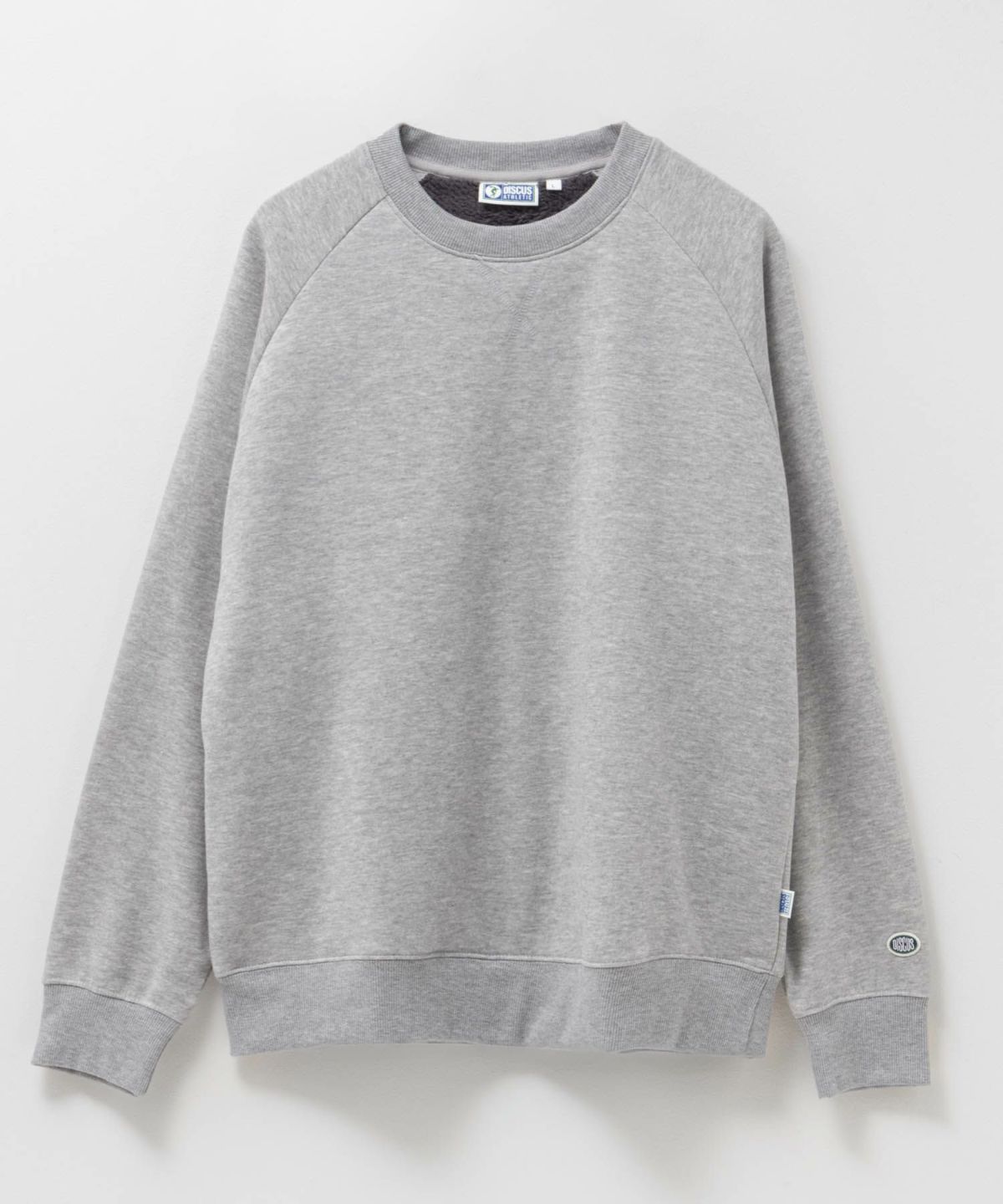 DISCUS 裏ボアクルーネックトレーナー メンズ