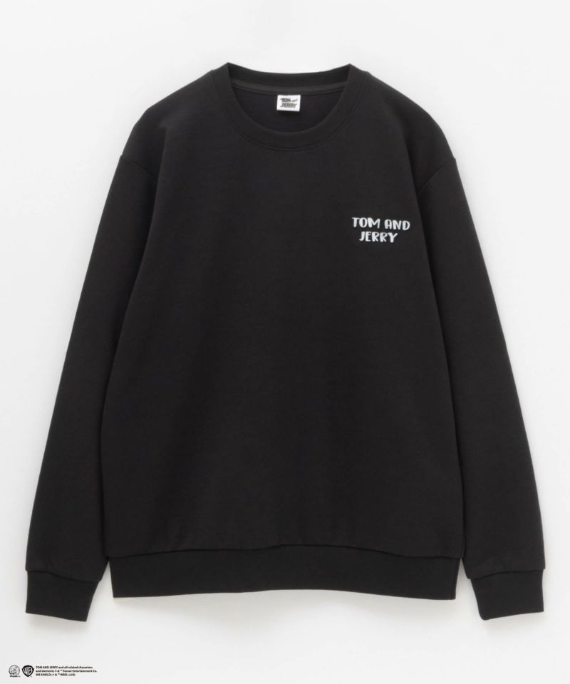 Tom and Jerry ポンチ素材 別布エンボストレーナー メンズ