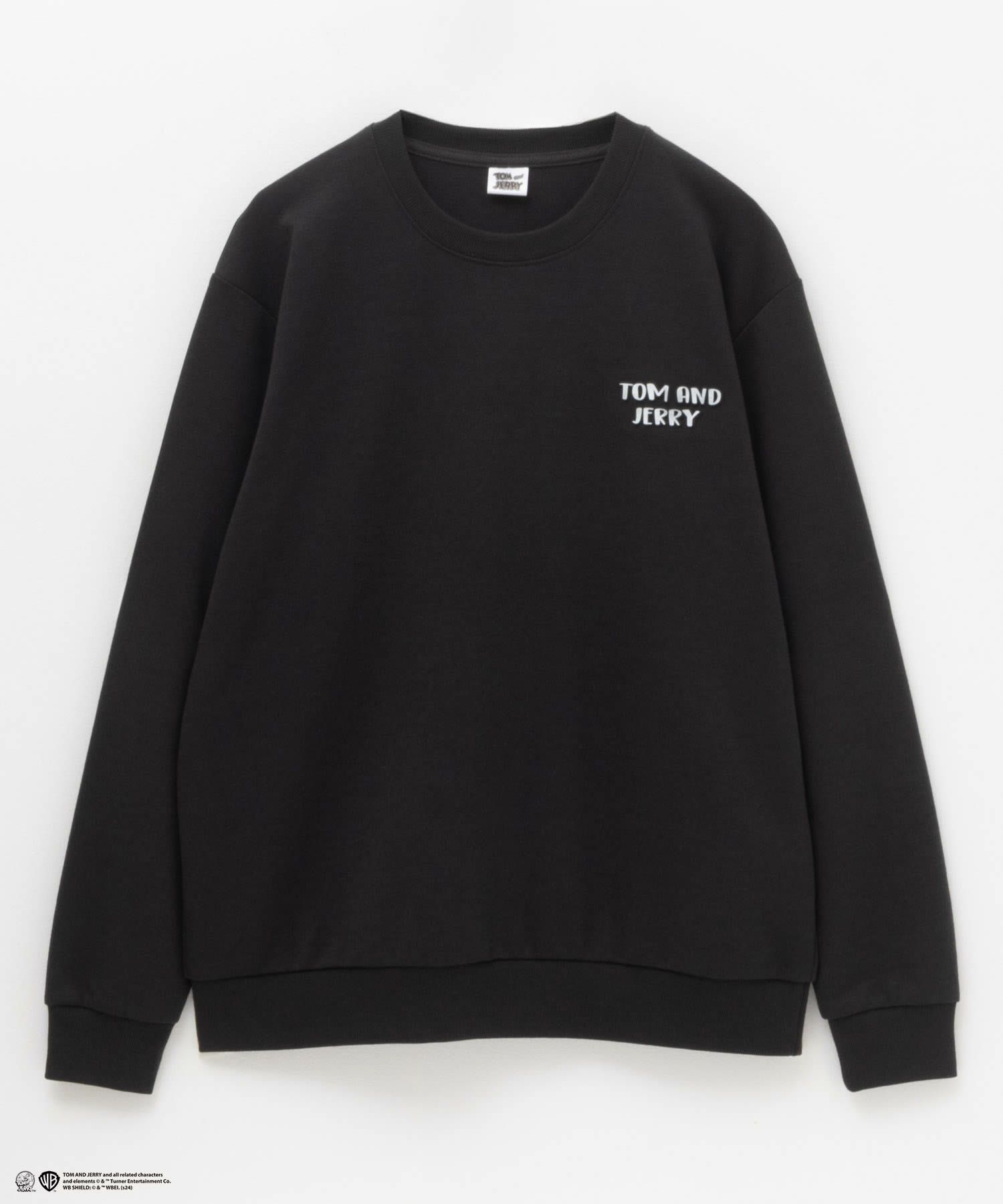 Tom and Jerry ポンチ素材 別布エンボストレーナー メンズ