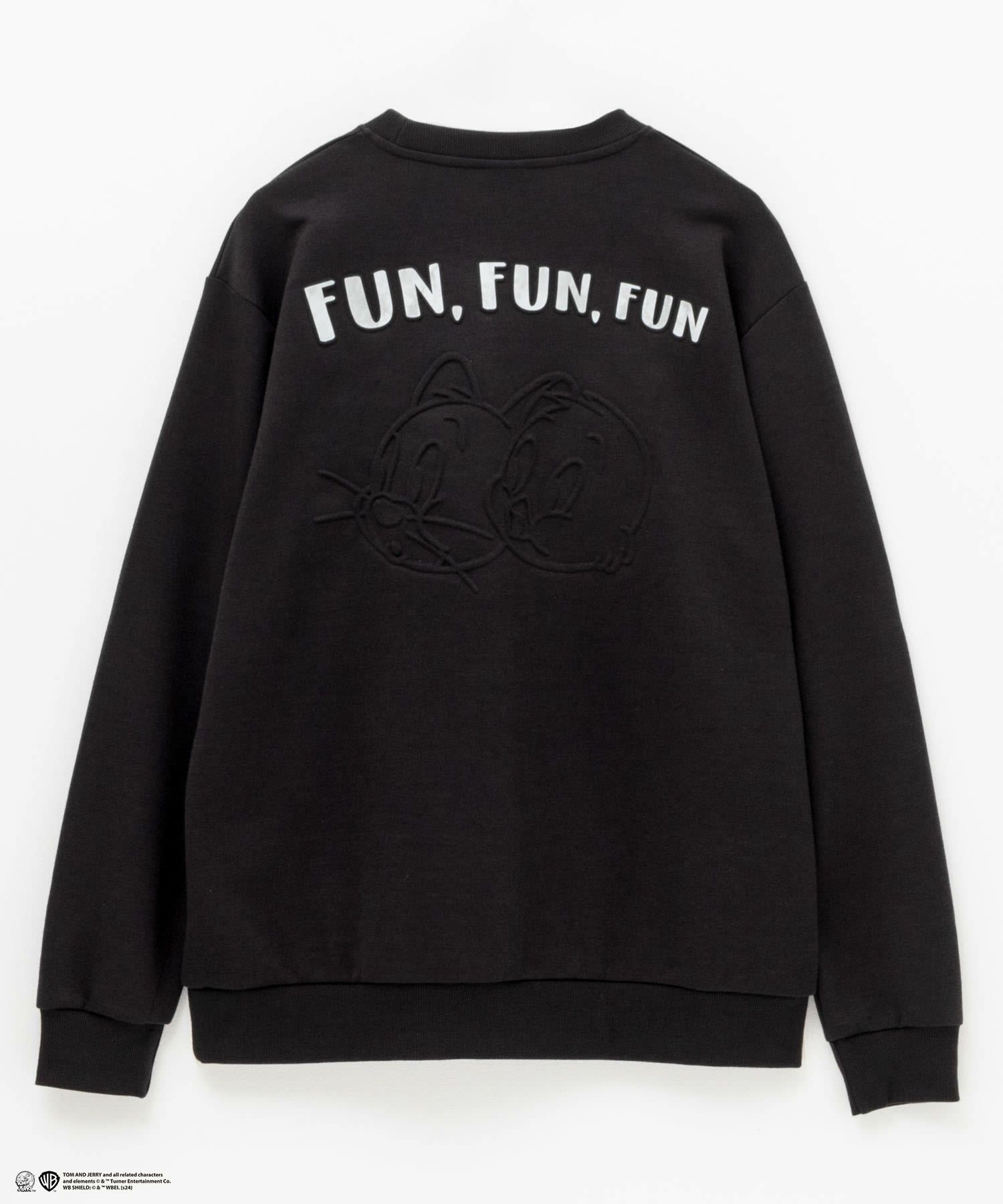 Tom and Jerry ポンチ素材 別布エンボストレーナー メンズ