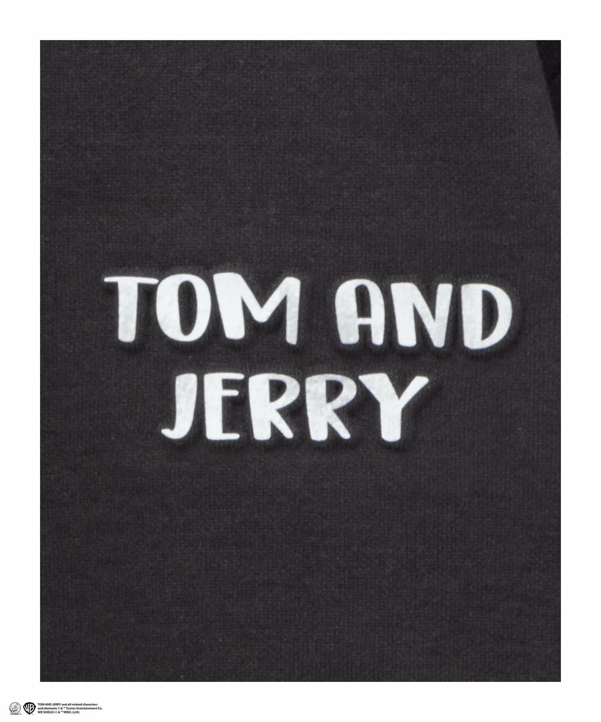 Tom and Jerry ポンチ素材 別布エンボストレーナー メンズ