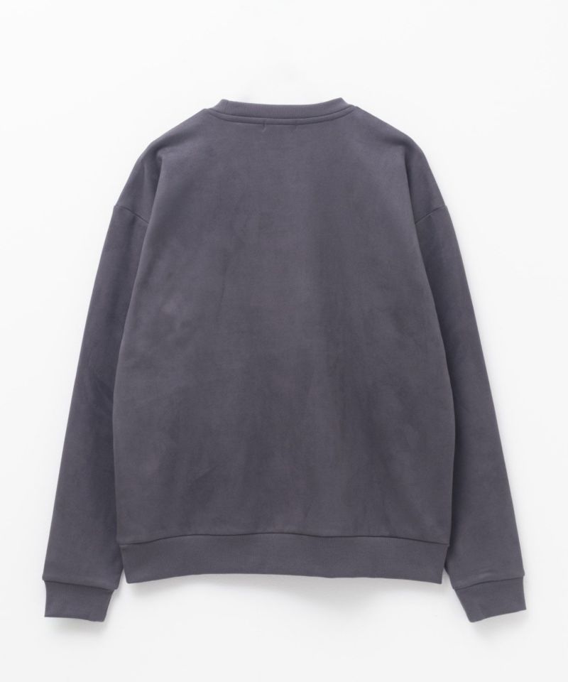 URBAN COLLECTION  スエードライク切替プルオーバー メンズ商品画像-2