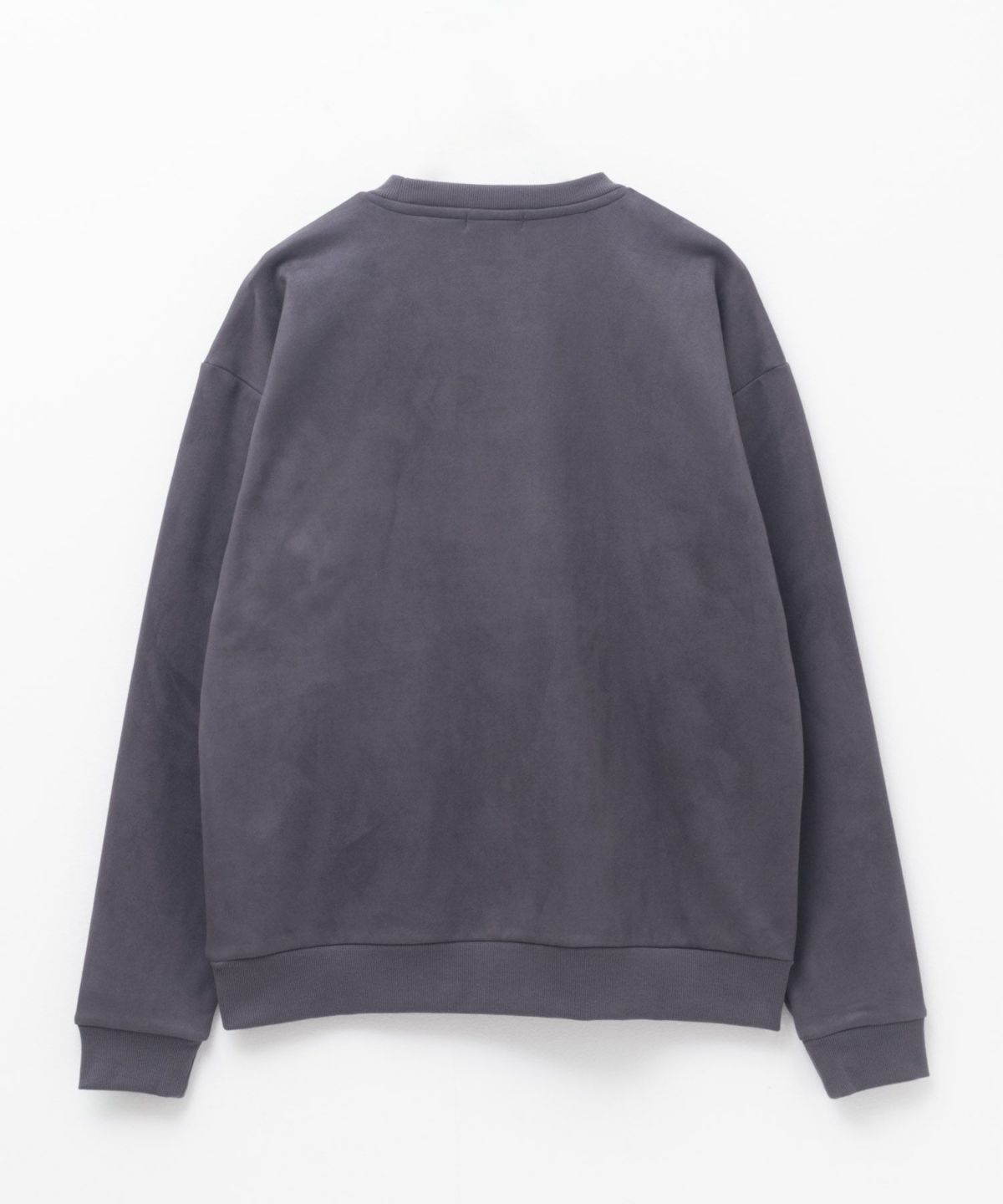 URBAN COLLECTION スエードライク切替プルオーバー メンズ