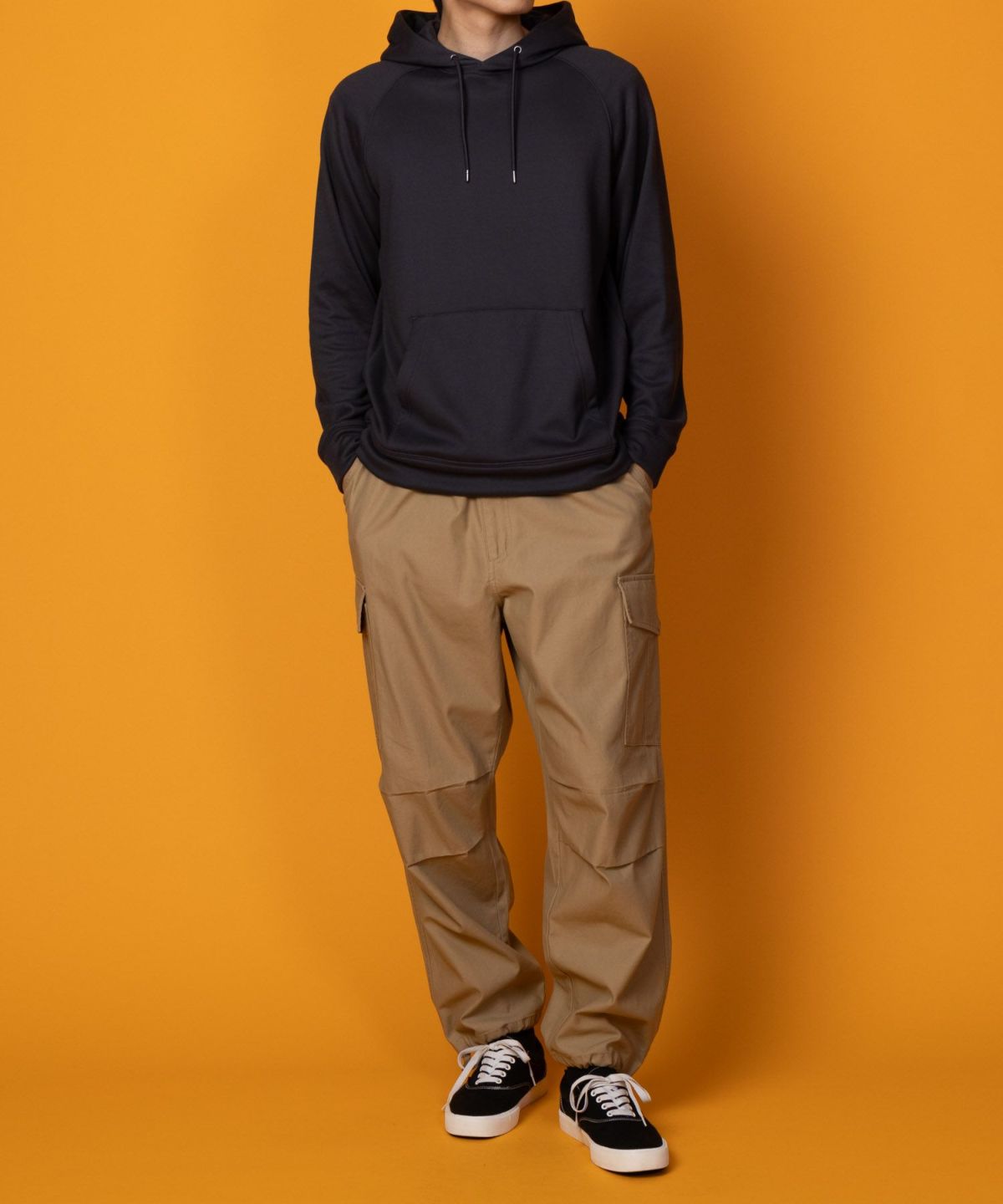 NAVY 温℃ ベルボアパーカー メンズ