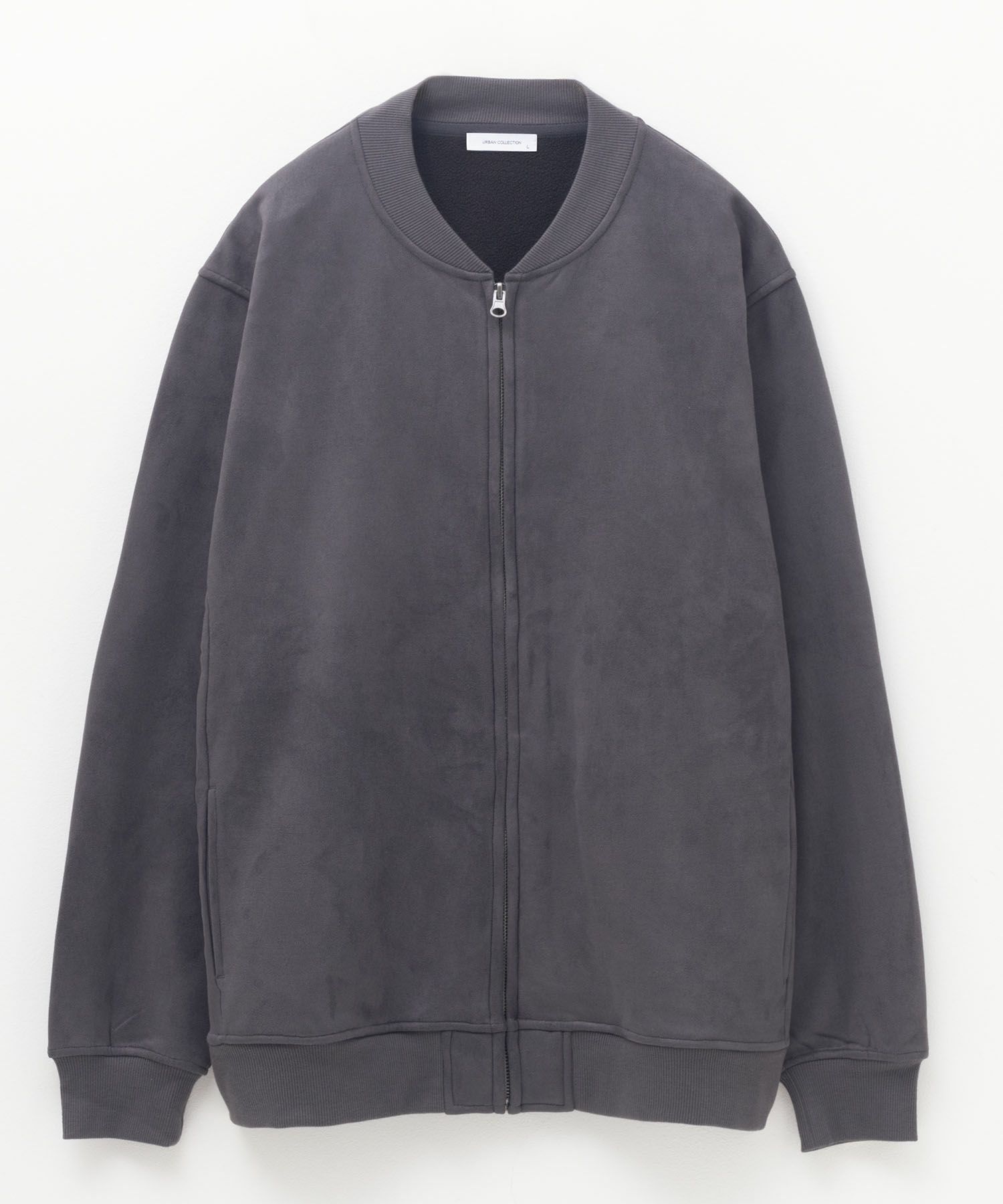URBAN COLLECTION  スエードライクジップブルゾン メンズ商品画像-1