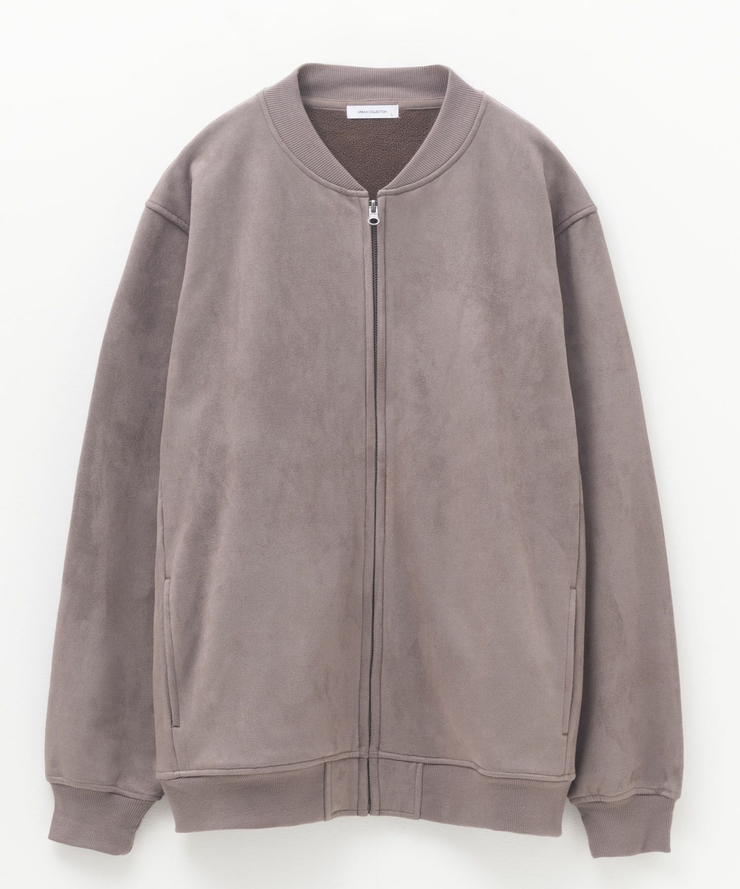 URBAN COLLECTION  スエードライクジップブルゾン メンズ商品サムネイル-3