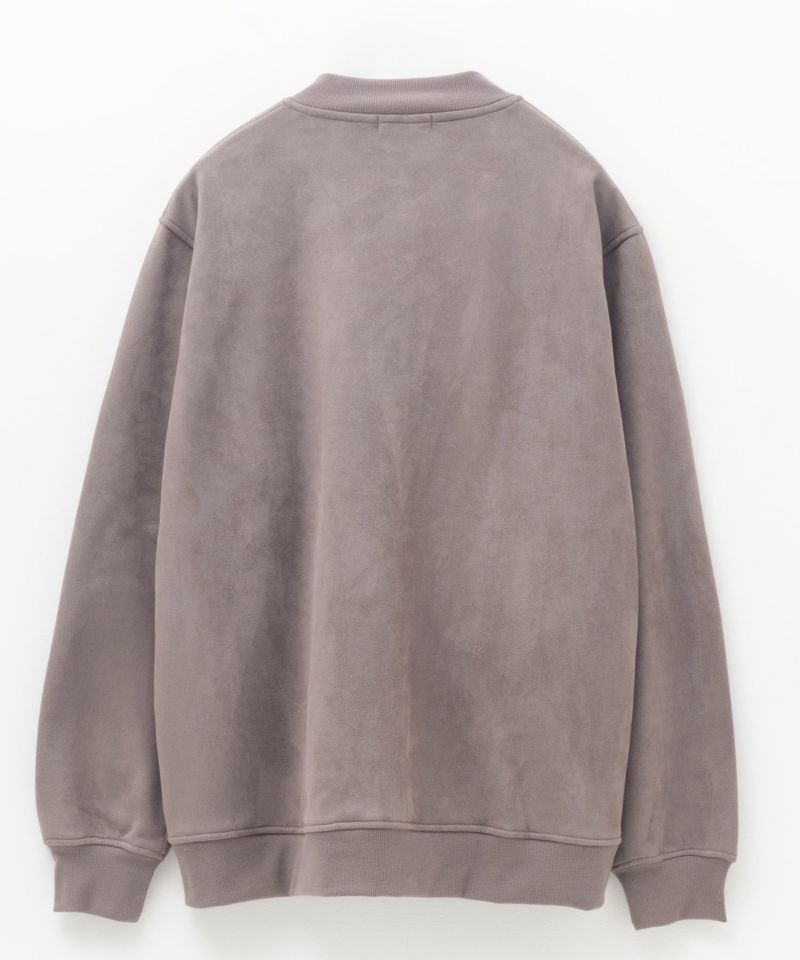 URBAN COLLECTION  スエードライクジップブルゾン メンズ商品画像-4