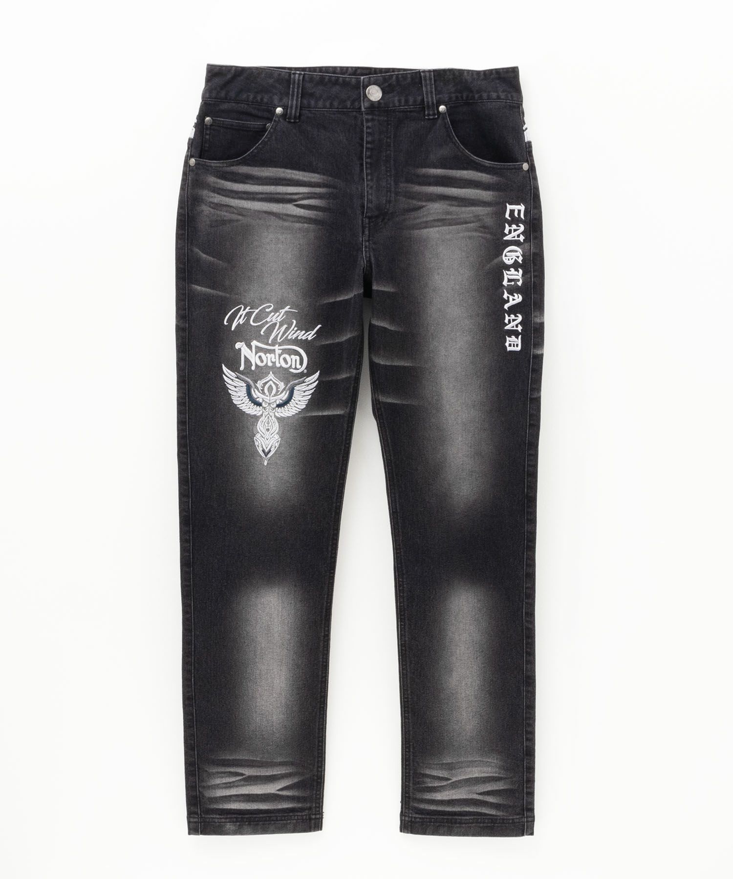 Norton  ウイングMAX刺繍ストレッチデニム メンズ商品サムネイル-3