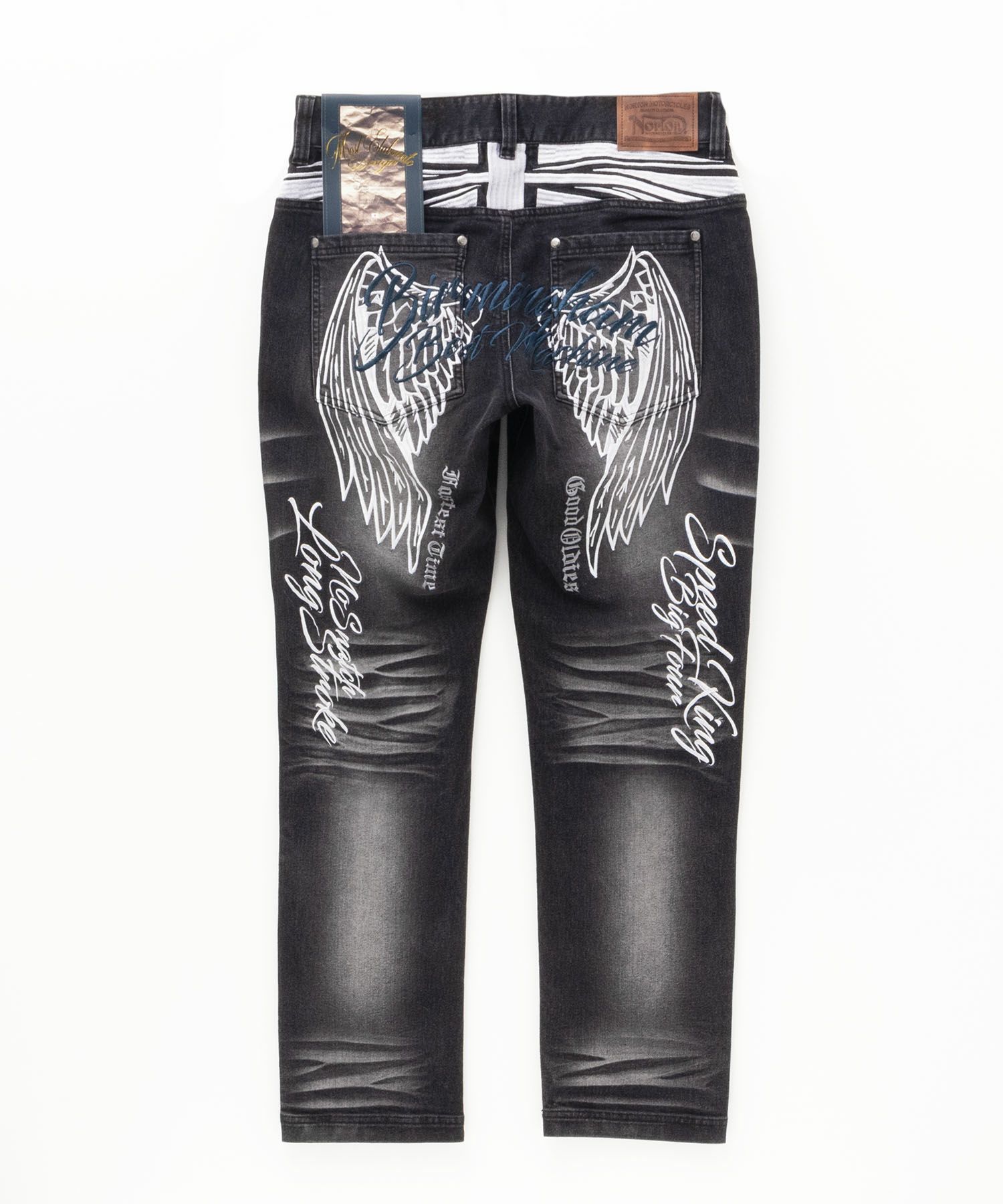 Norton  ウイングMAX刺繍ストレッチデニム メンズ商品サムネイル-4