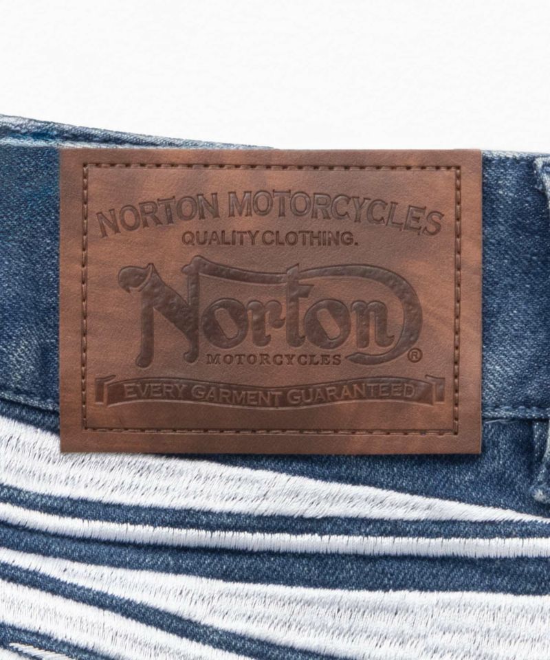 Norton  ウイングMAX刺繍ストレッチデニム メンズ商品画像-10