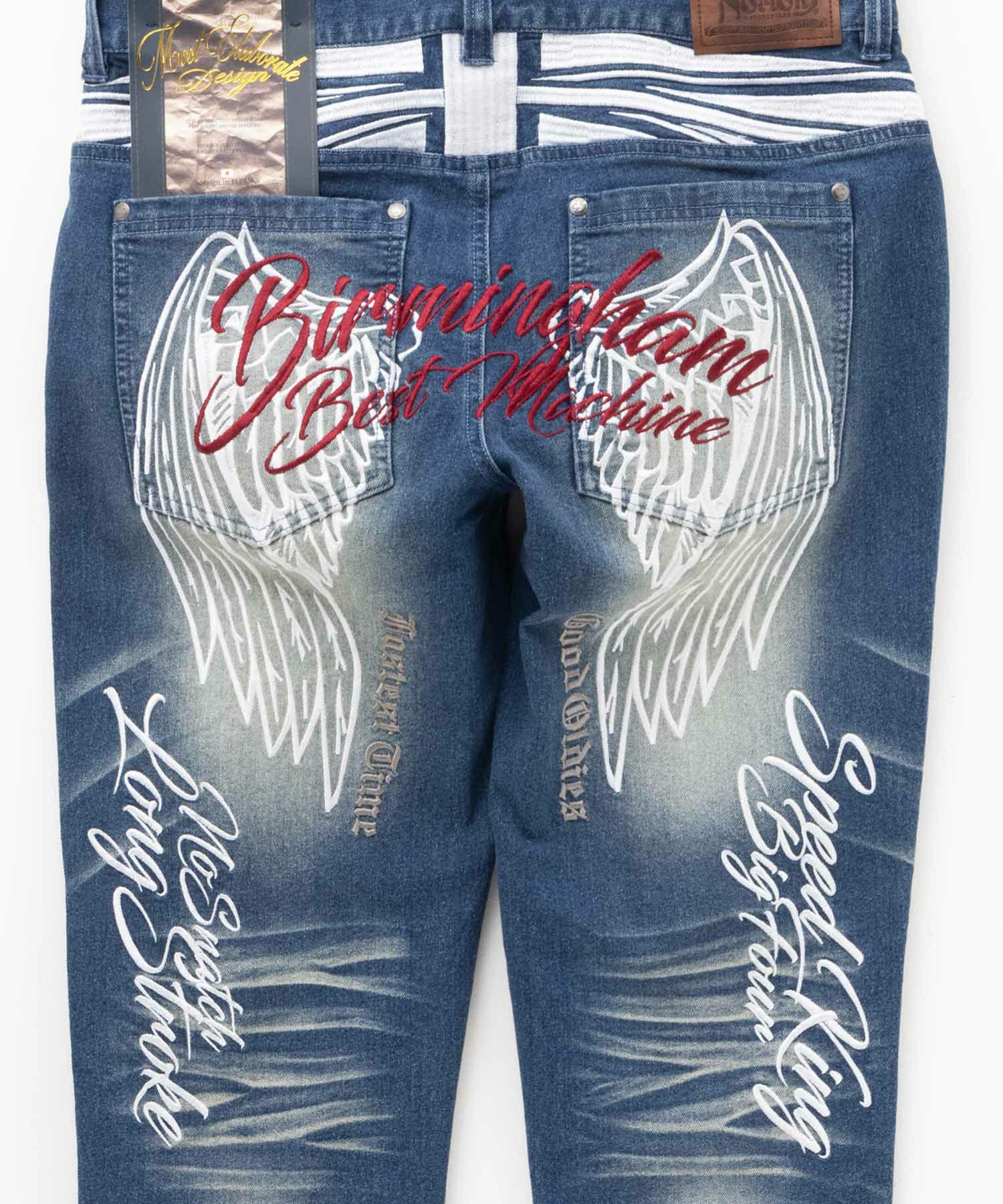 Norton  ウイングMAX刺繍ストレッチデニム メンズ商品画像-11