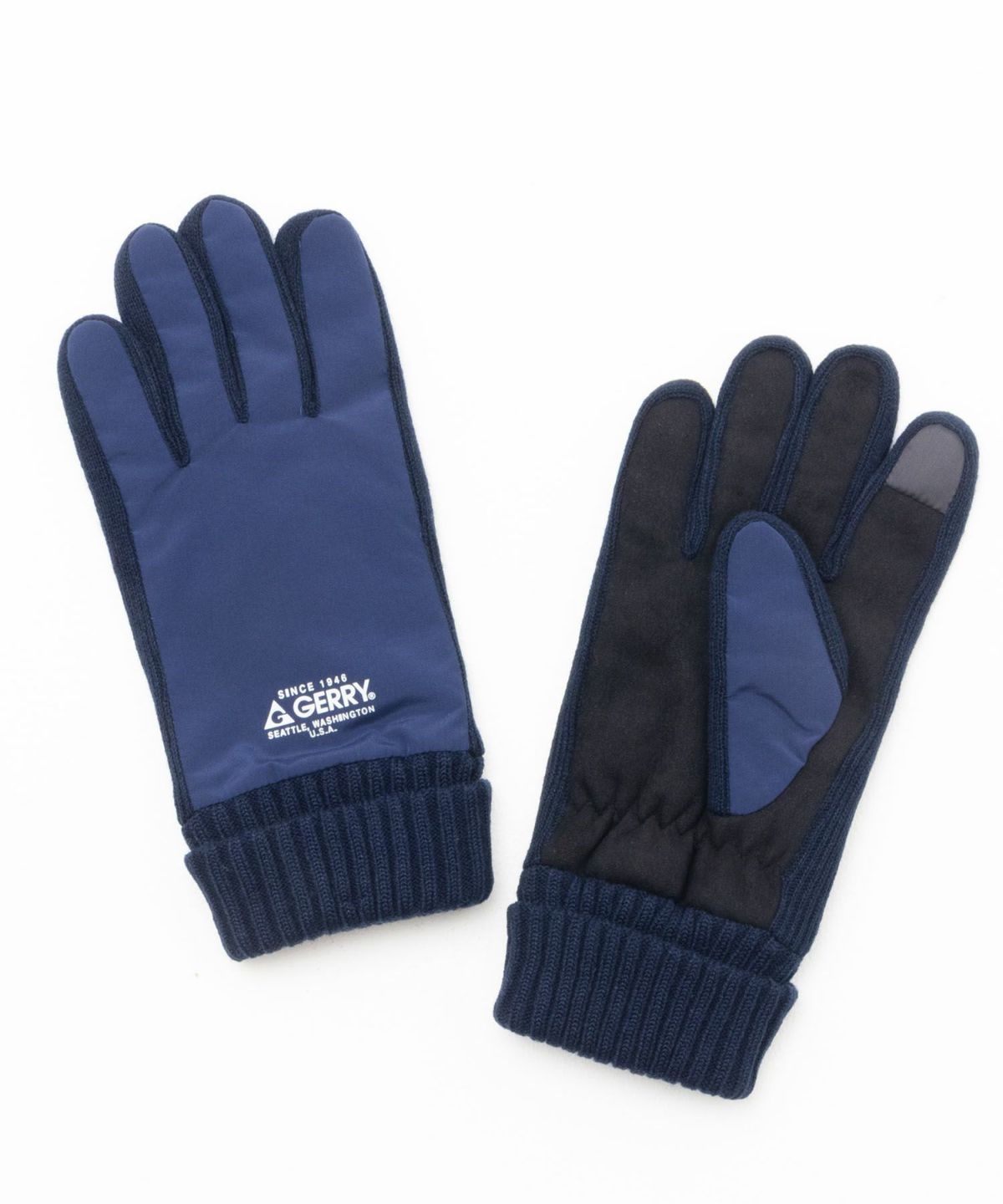 GERRY ニットマチロゴプリントグローブ メンズ