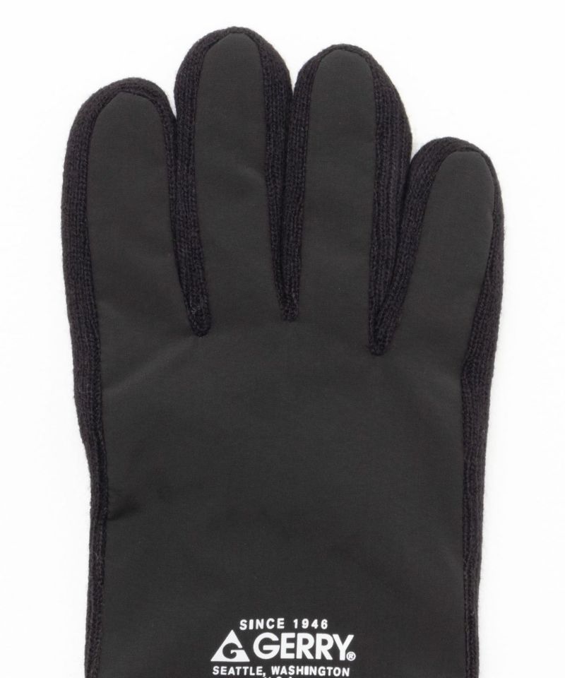 GERRY  ニットマチロゴプリントグローブ メンズ商品画像-4