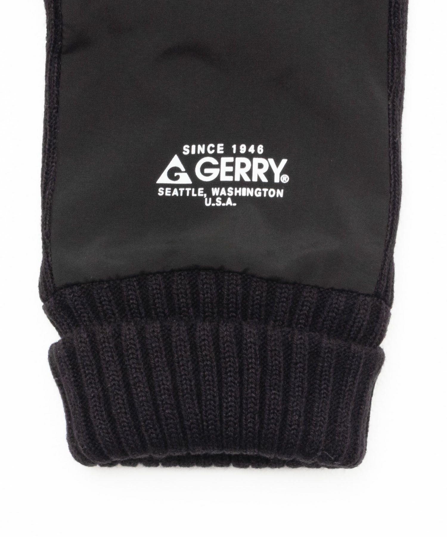 GERRY ニットマチロゴプリントグローブ メンズ