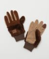 KRIFF MAYER  ボア切替グローブ メンズ商品サムネイル-2