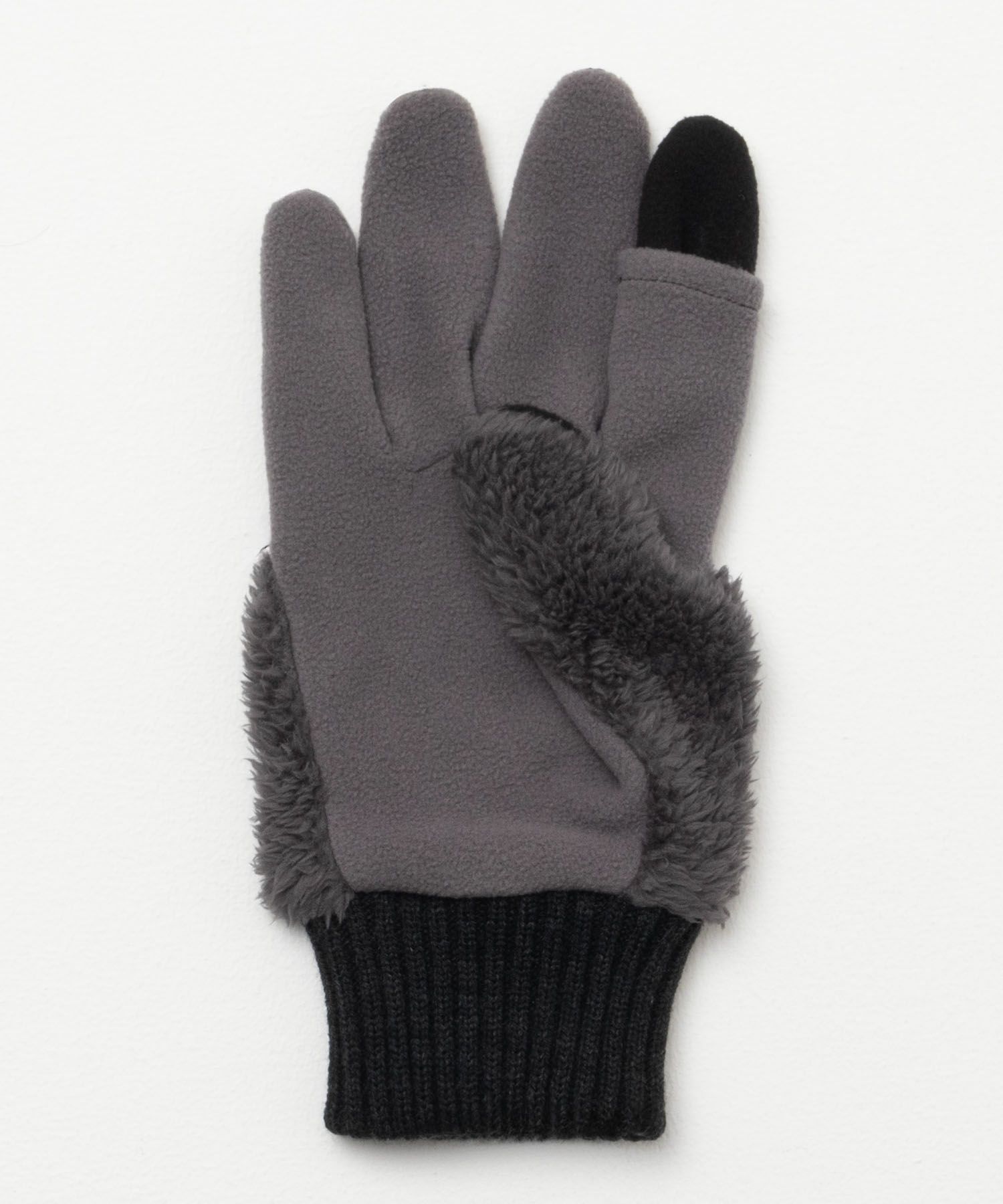 KRIFF MAYER ボア切替グローブ メンズ