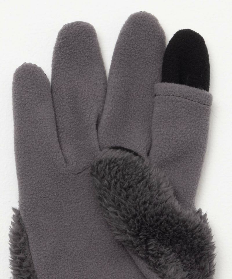 KRIFF MAYER ボア切替グローブ メンズ商品画像-5