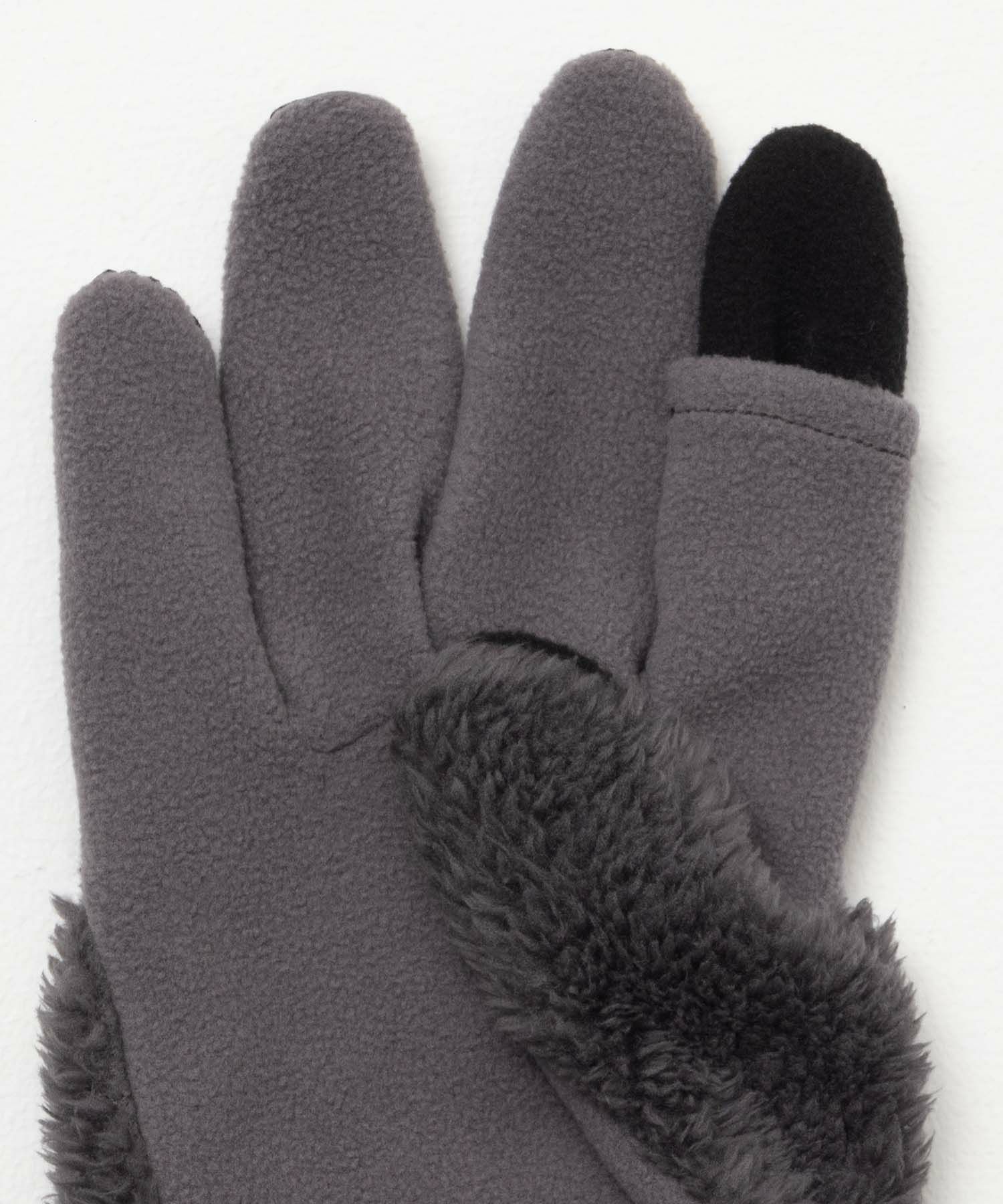 KRIFF MAYER ボア切替グローブ メンズ