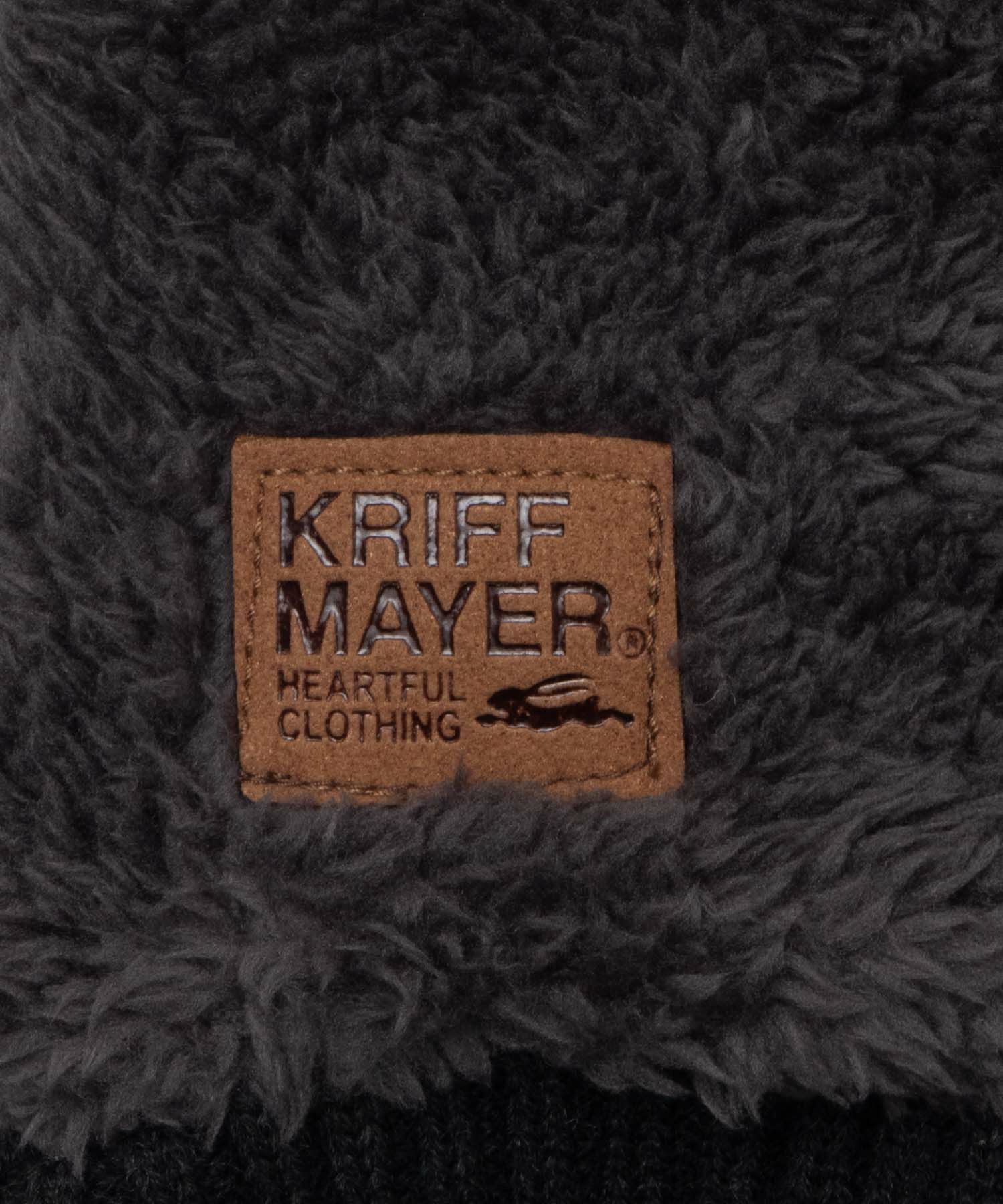 KRIFF MAYER ボア切替グローブ メンズ