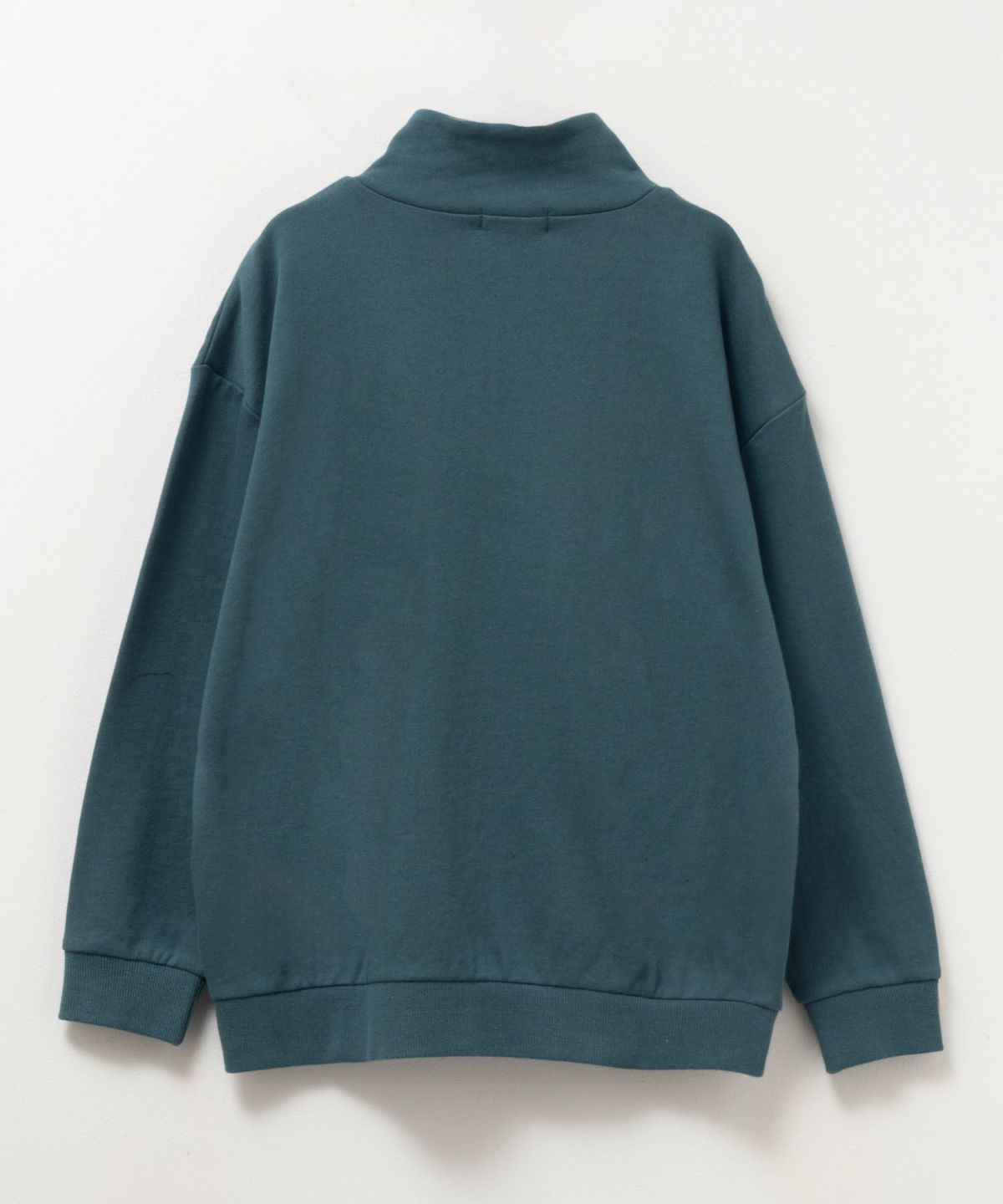 NAVY USコットンハーフジップトレーナー キッズ