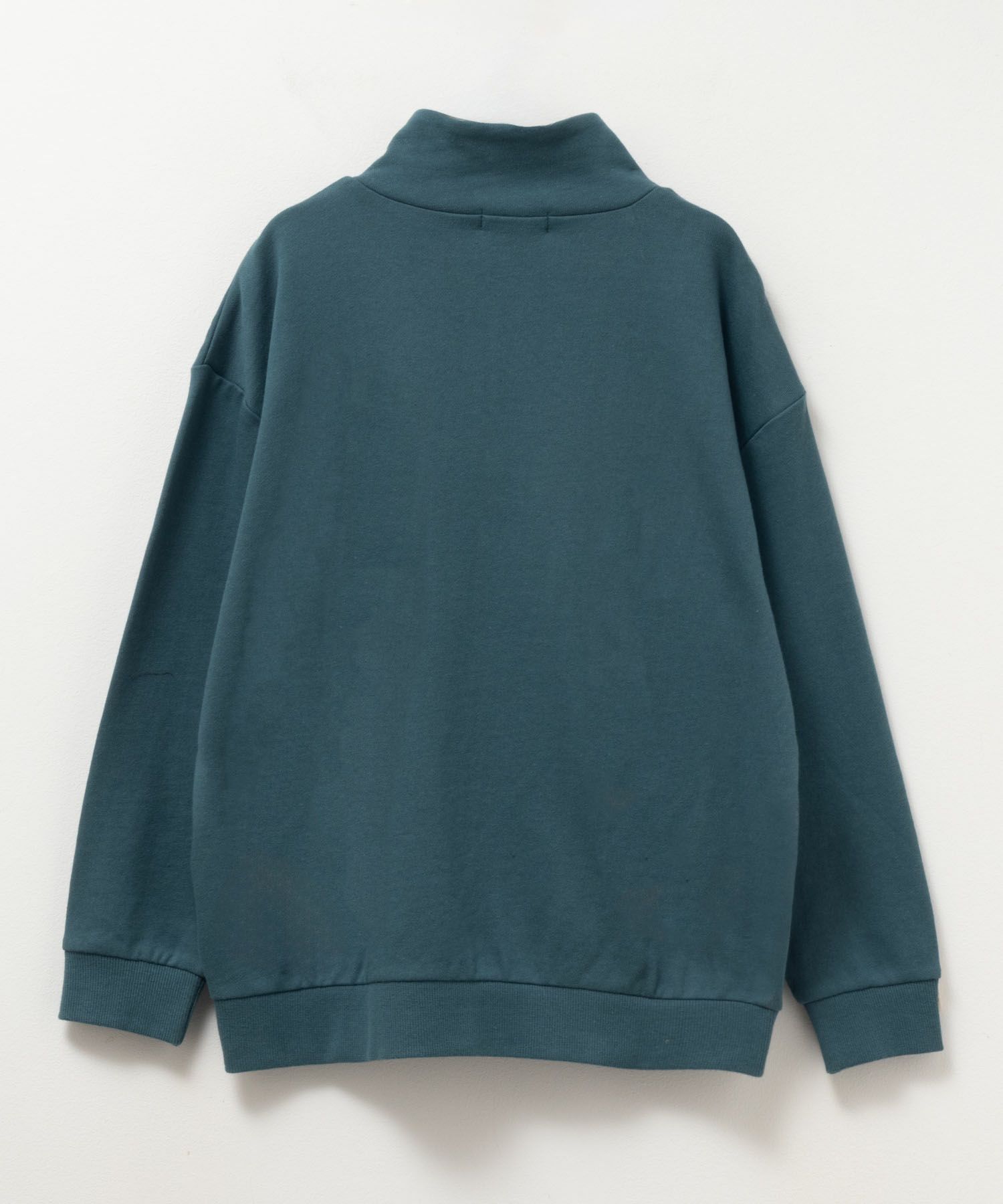 NAVY  USコットンハーフジップトレーナー キッズ商品サムネイル-5