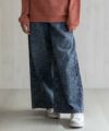 NAVY  デニムワイドパンツ キッズ商品サムネイル-5