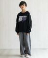 NAVY  デニムワイドパンツ キッズ商品サムネイル-12