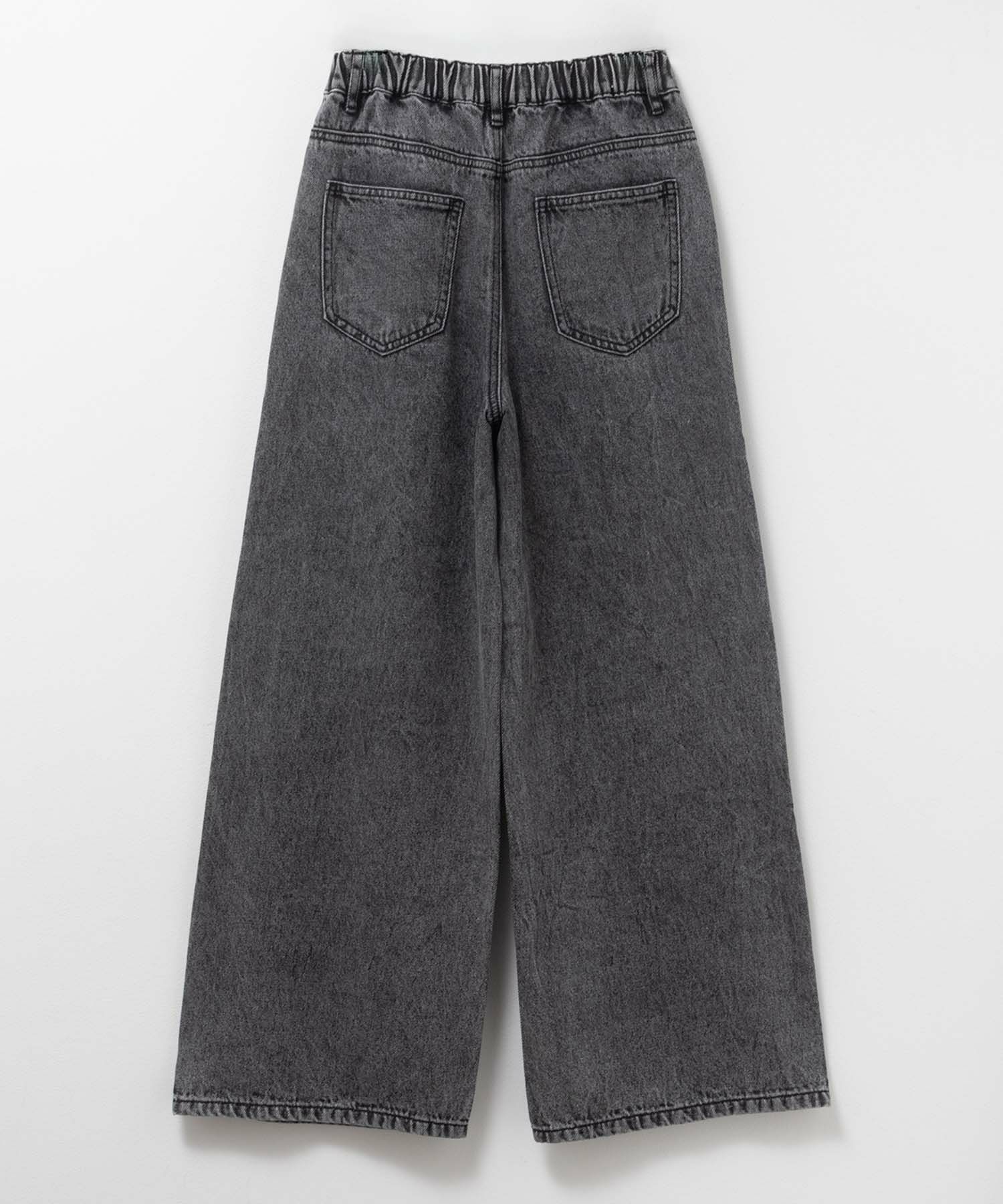 NAVY  デニムワイドパンツ キッズ商品画像-14