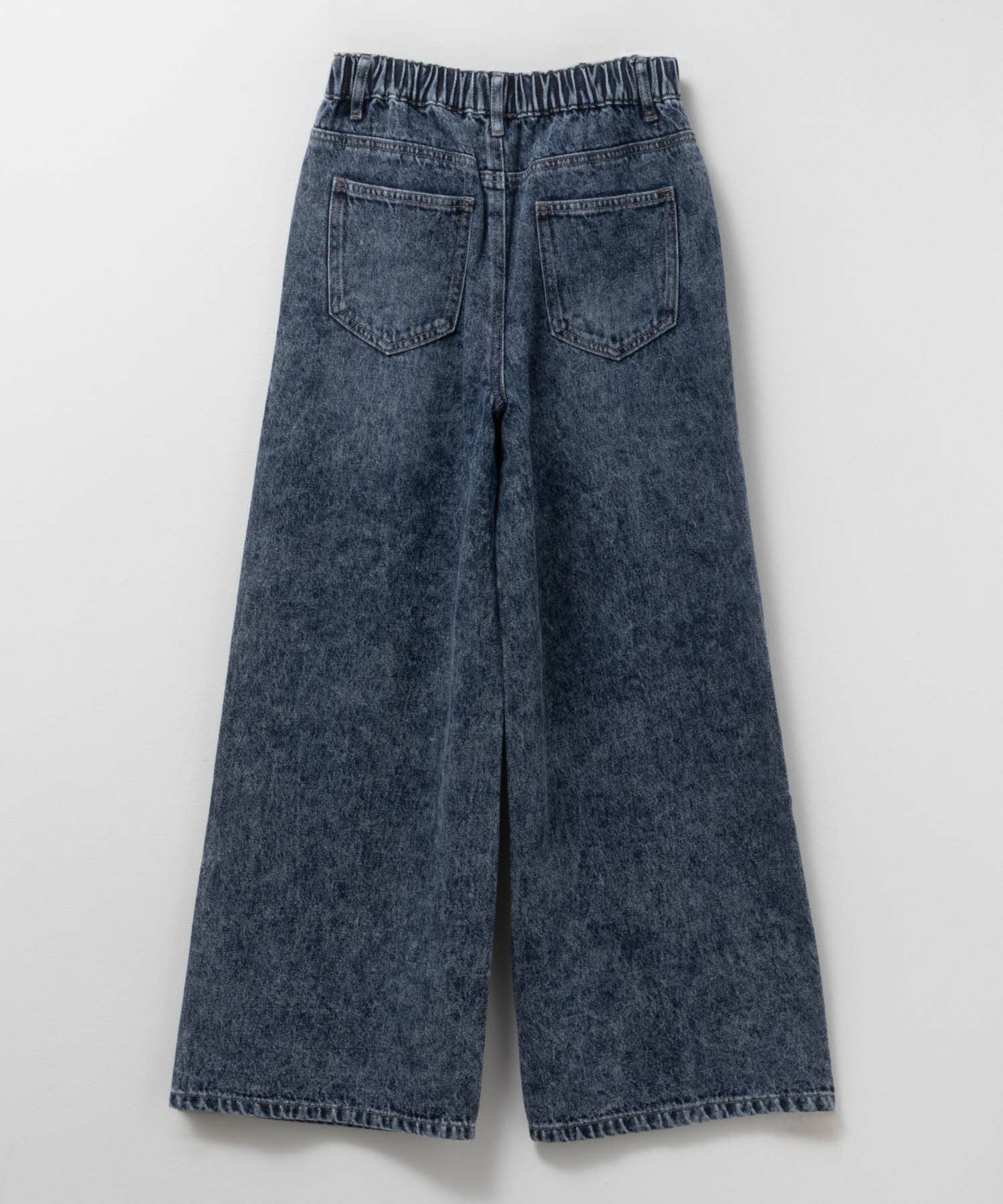 NAVY  デニムワイドパンツ キッズ商品画像-18