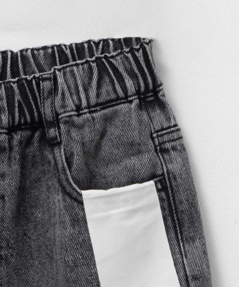 NAVY  デニムワイドパンツ キッズ商品画像-21