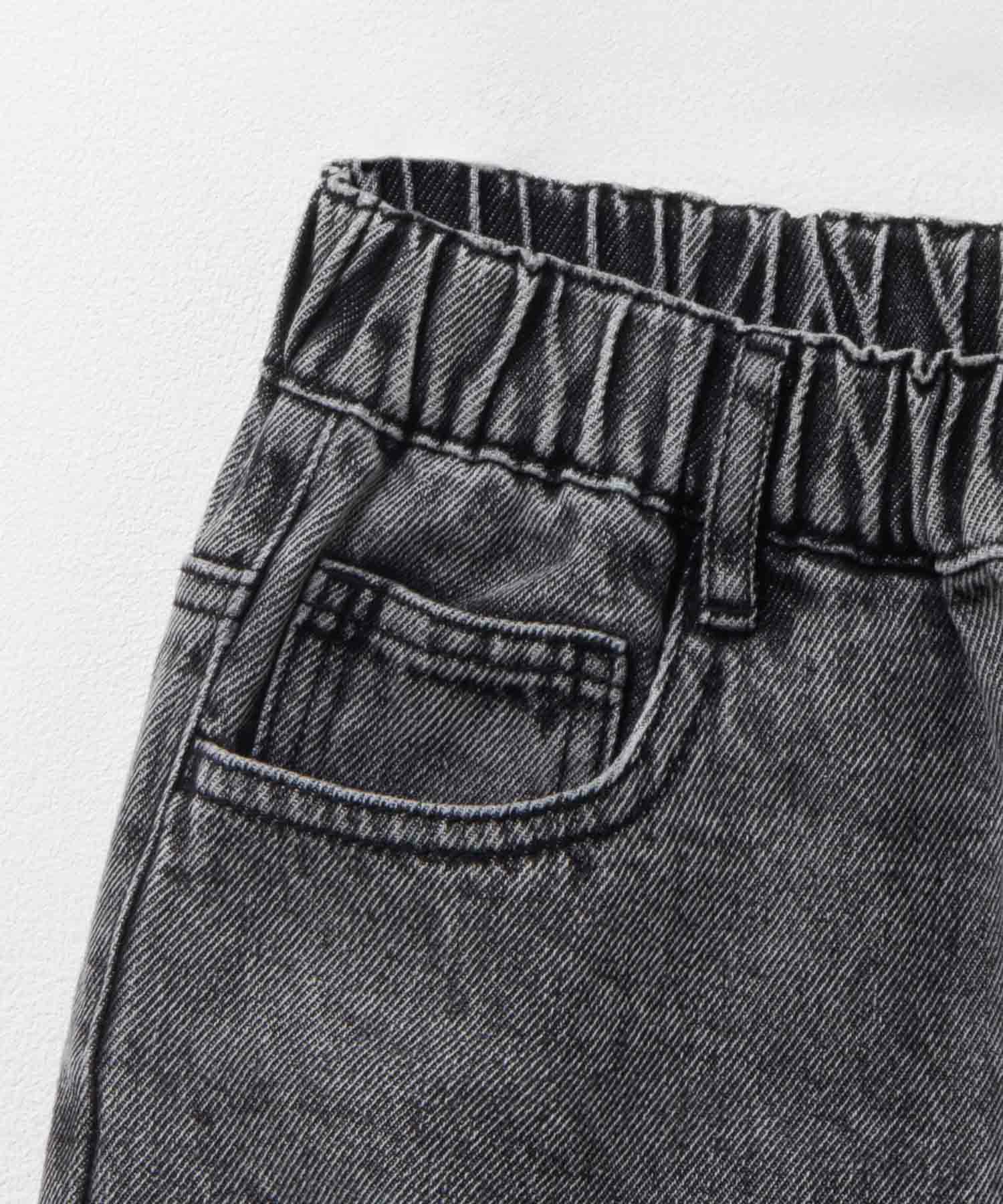 NAVY  デニムワイドパンツ キッズ商品画像-22