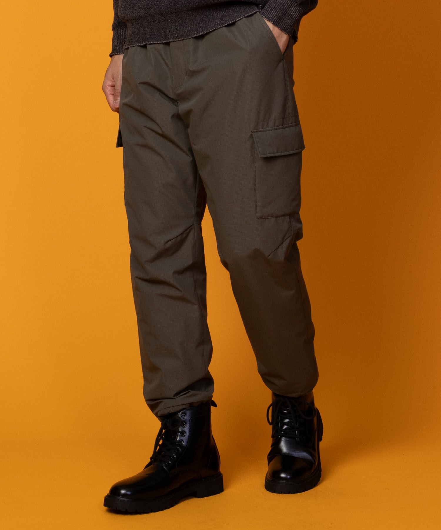 NAVY 温℃ 3M（TM）中綿カーゴパンツ メンズ商品サムネイル-1